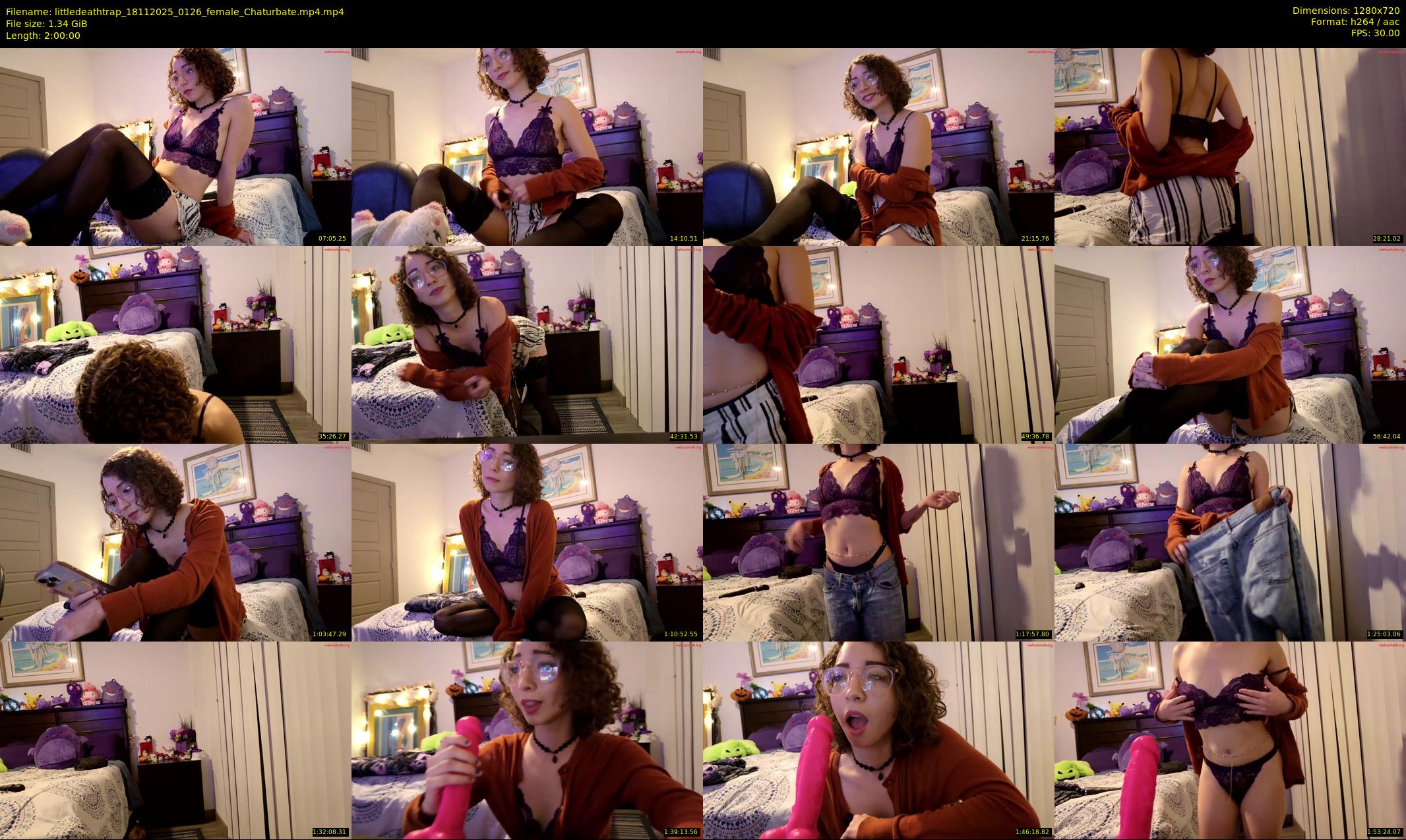 littledeathtrap — 120 minute Chaturbate female cam show recording, 720p, Nov 18, 2025