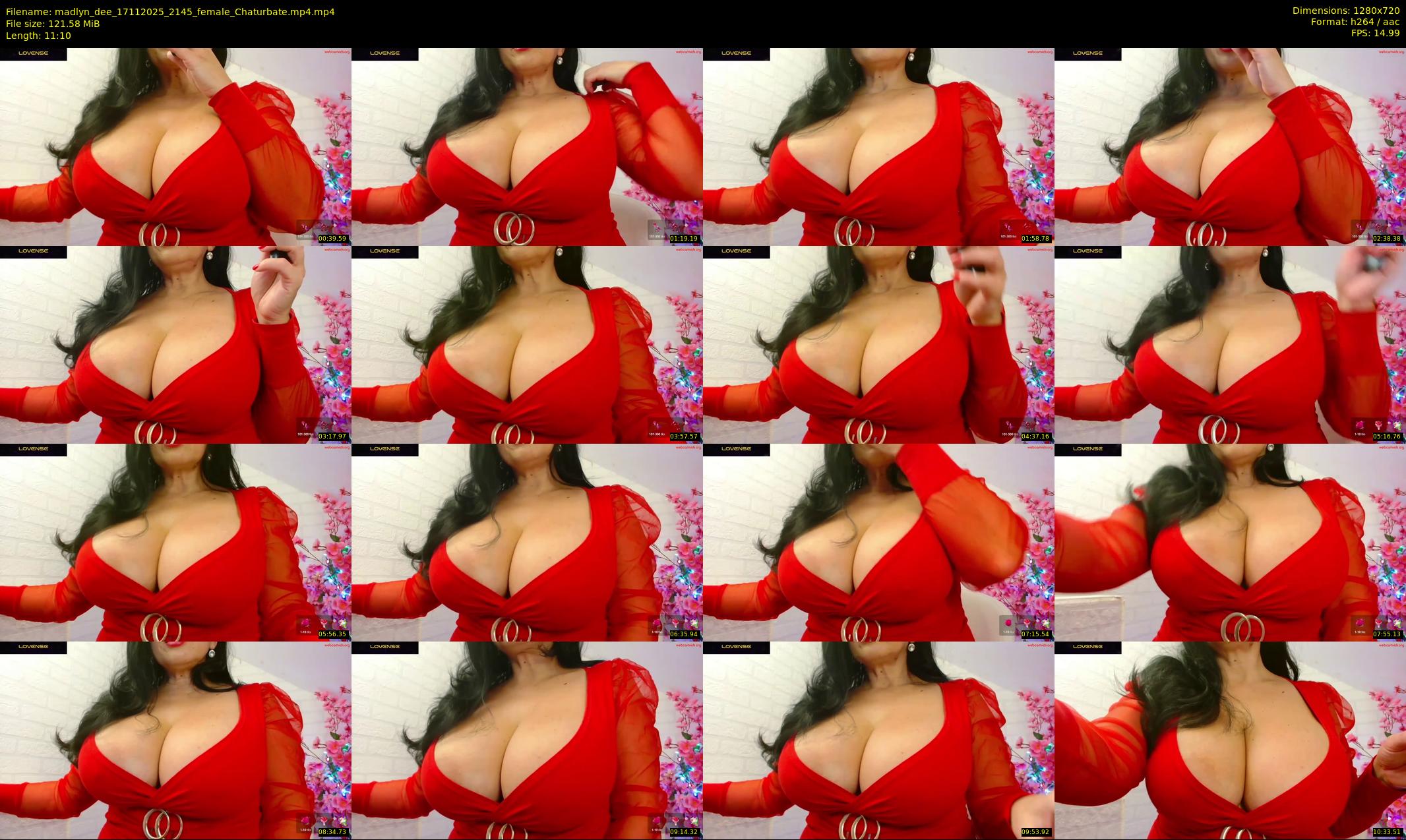 madlyn_dee — 12 minute Chaturbate female cam show recording, 720p, Nov 17, 2025