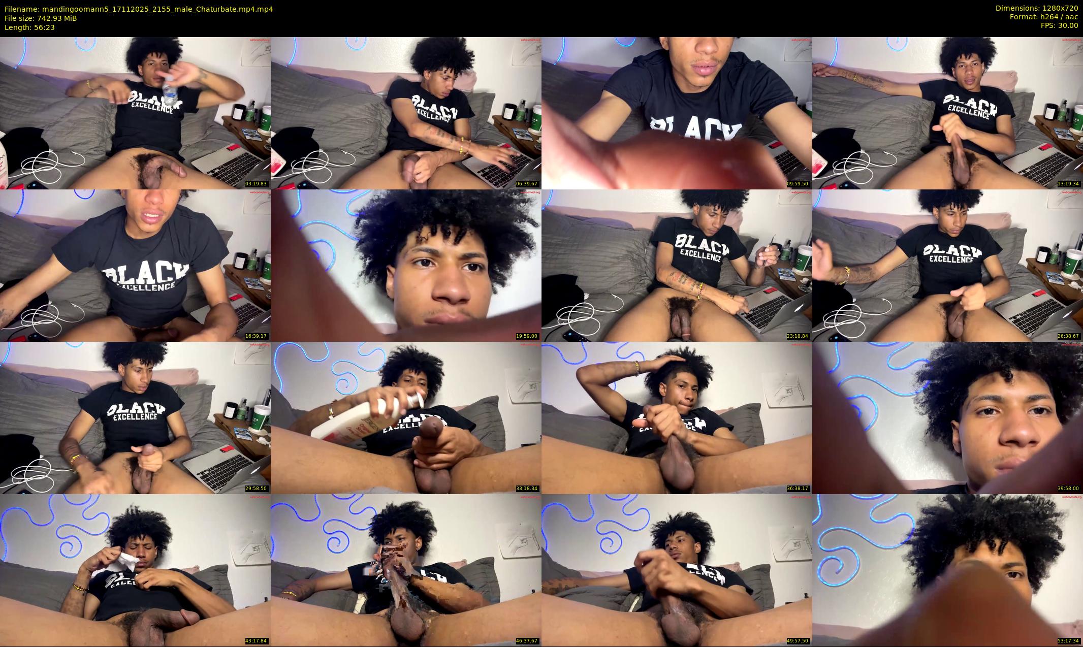 mandingoomann5 — 57 minute Chaturbate male cam show recording, 720p, Nov 17, 2025