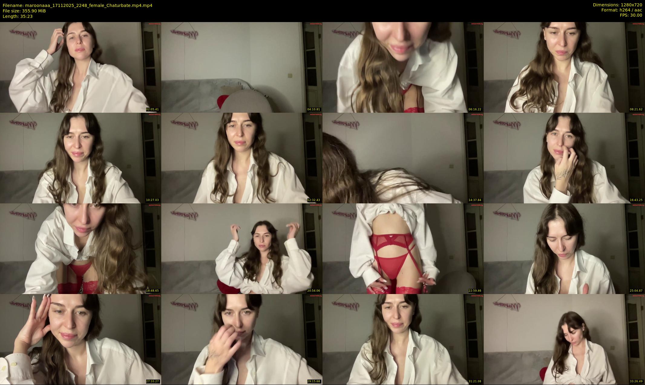 maroonaaa — 36 minute Chaturbate female cam show recording, 720p, Nov 17, 2025