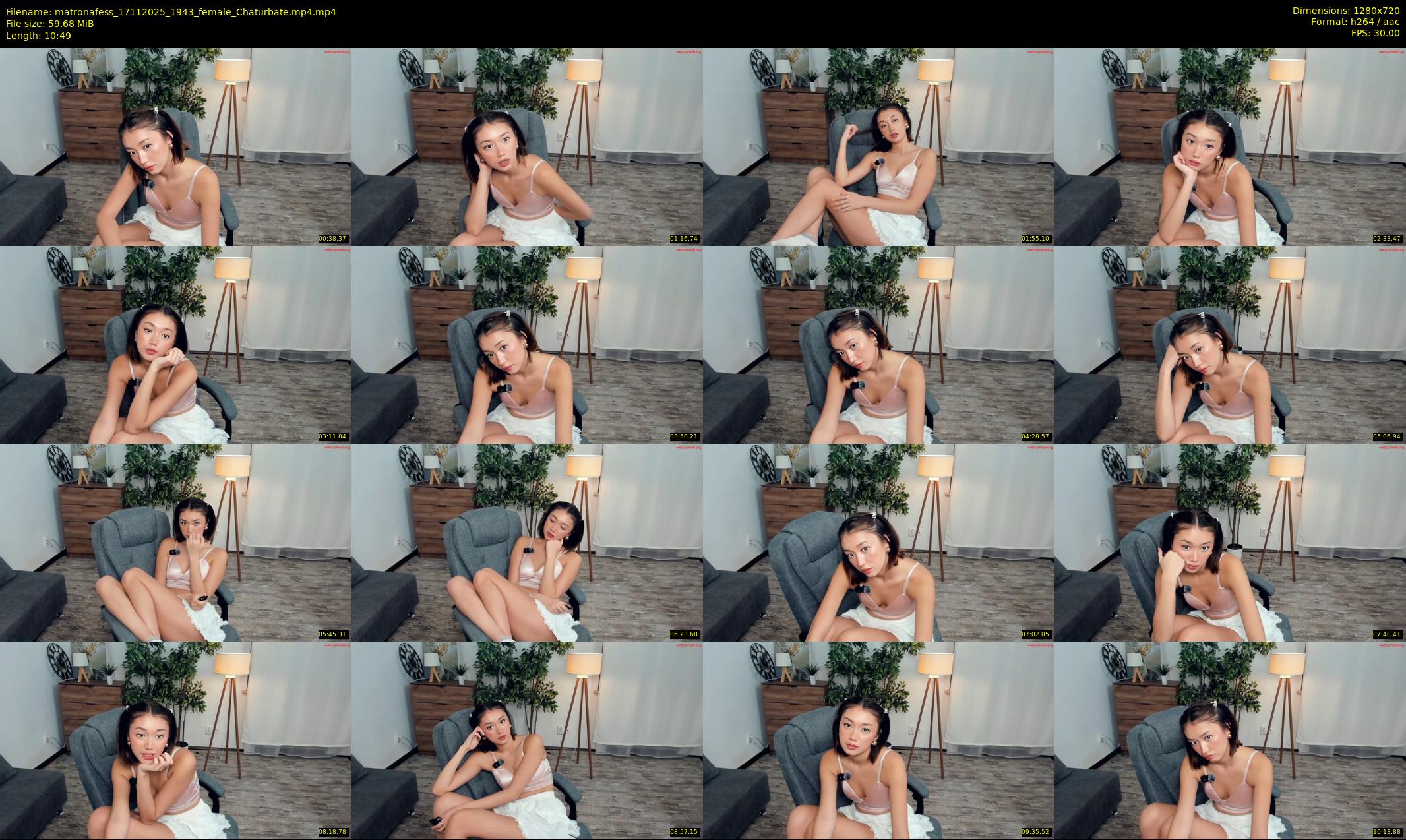 matronafess — 11 minute Chaturbate female cam show recording, 720p, Nov 17, 2025