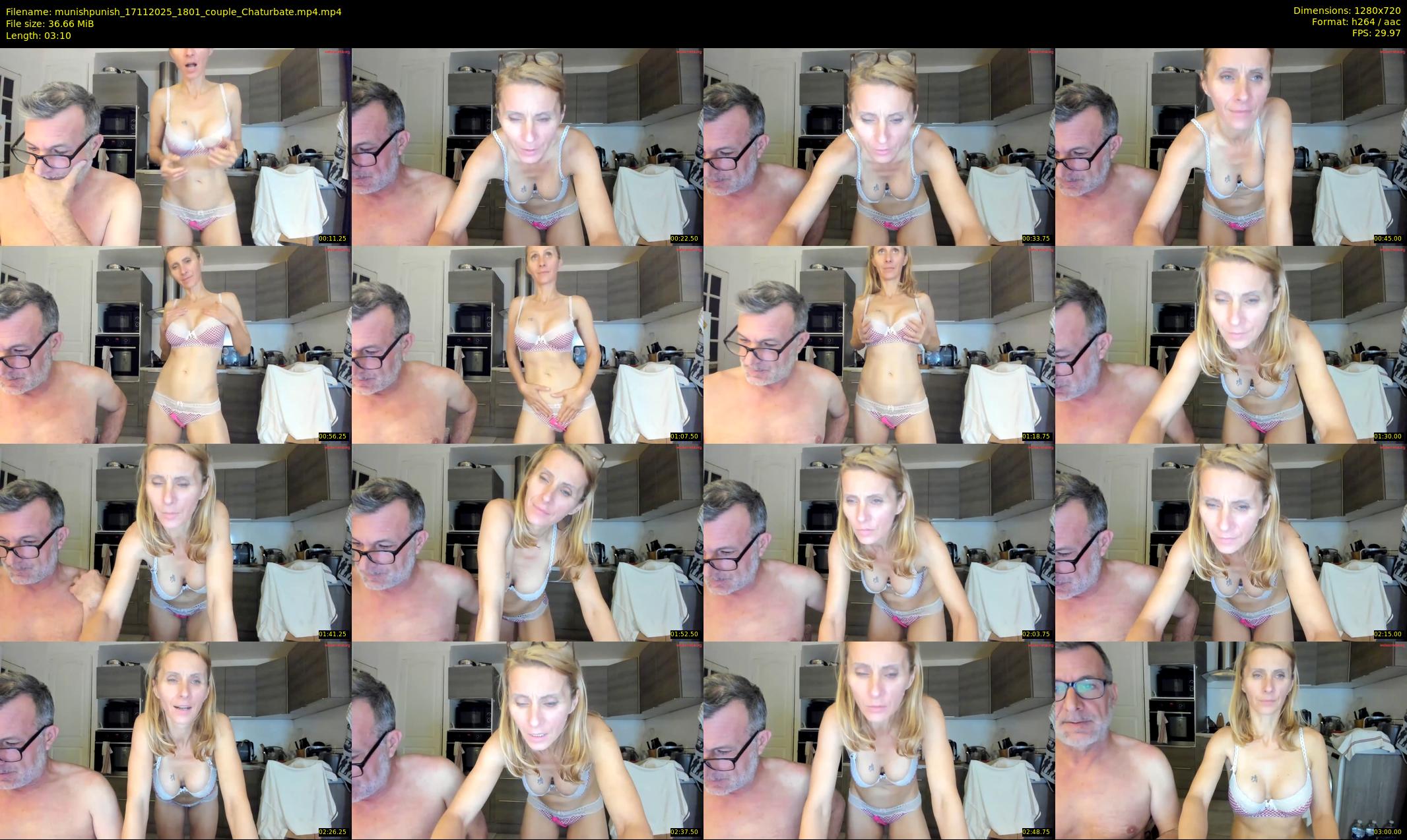 munishpunish — 4 minute Chaturbate couple cam show recording, 720p, Nov 17, 2025