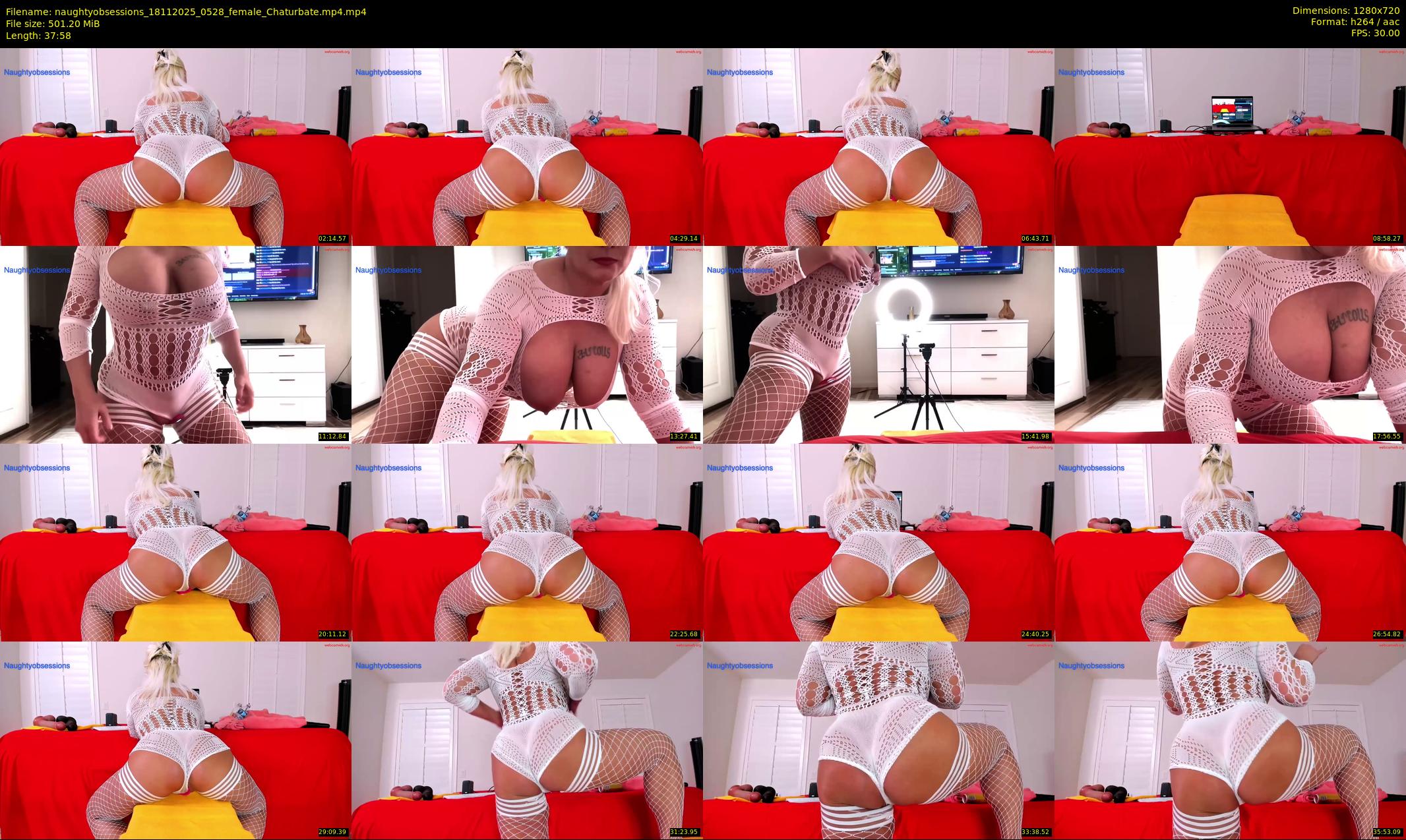 naughtyobsessions — 38 minute Chaturbate female cam show recording, 720p, Nov 18, 2025