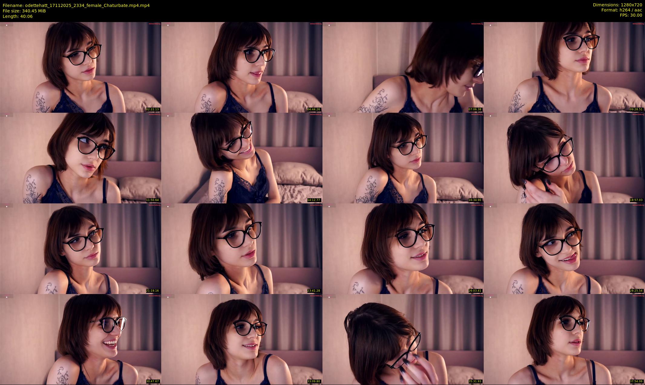 odettehatt — 41 minute Chaturbate female cam show recording, 720p, Nov 17, 2025