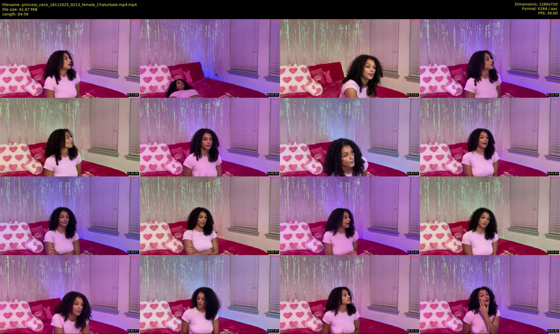 princess_cece — 5 minute Chaturbate female cam show recording, 720p, Nov 18, 2025
