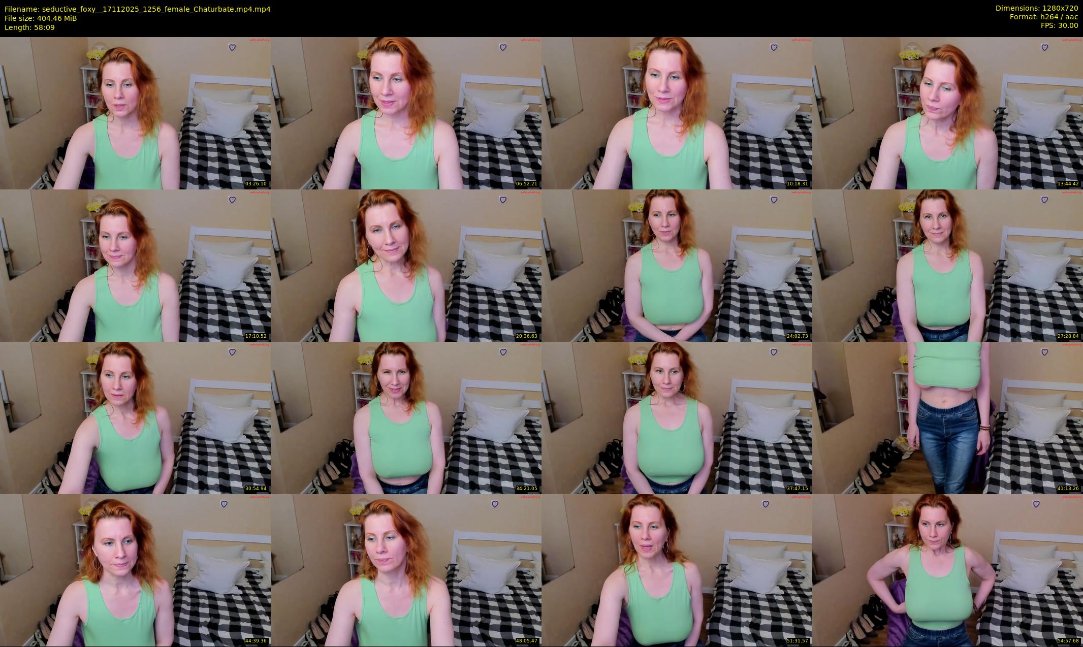 seductive_foxy_ — 59 minute Chaturbate female cam show recording, 720p, Nov 17, 2025