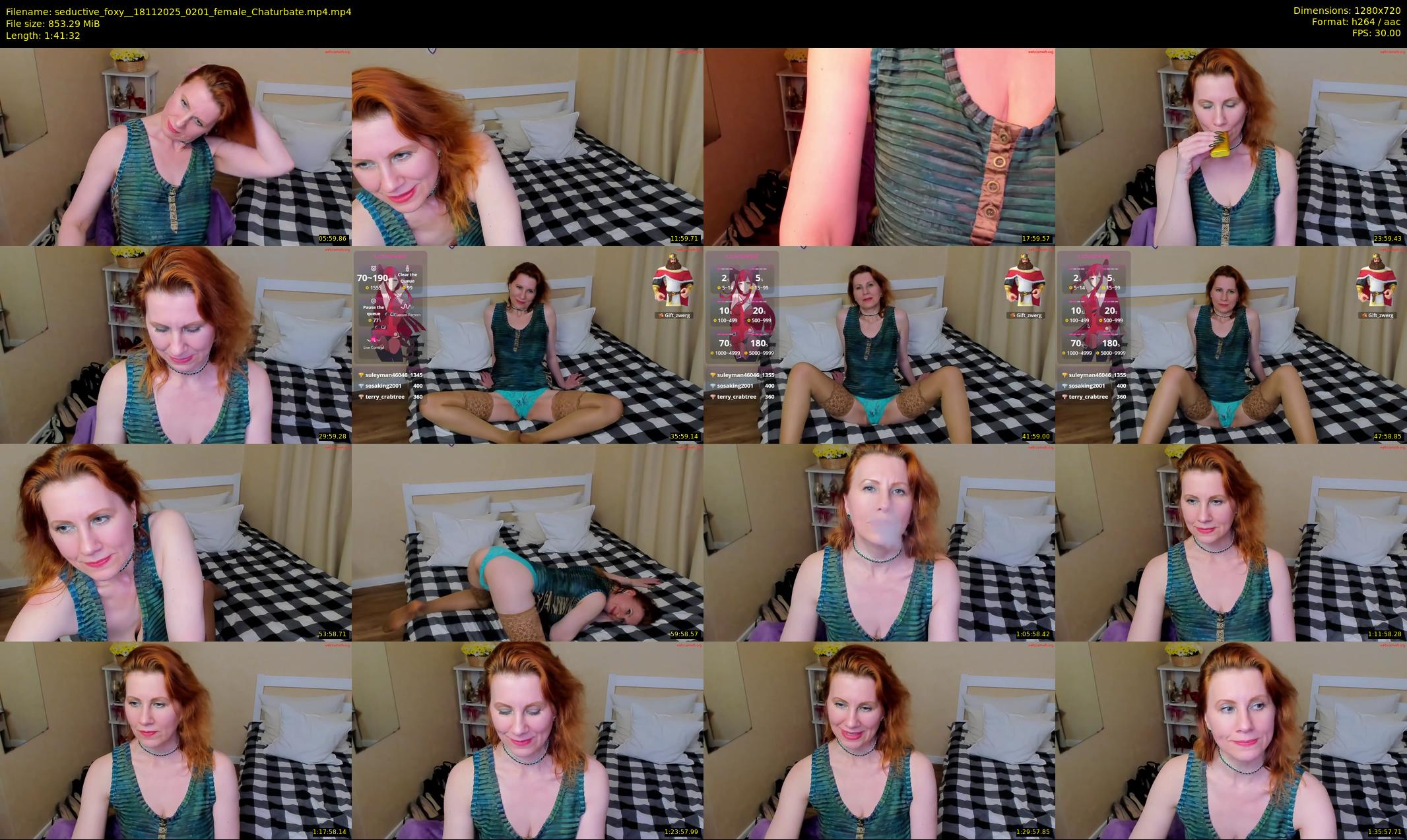 seductive_foxy_ — 102 minute Chaturbate female cam show recording, 720p, Nov 18, 2025