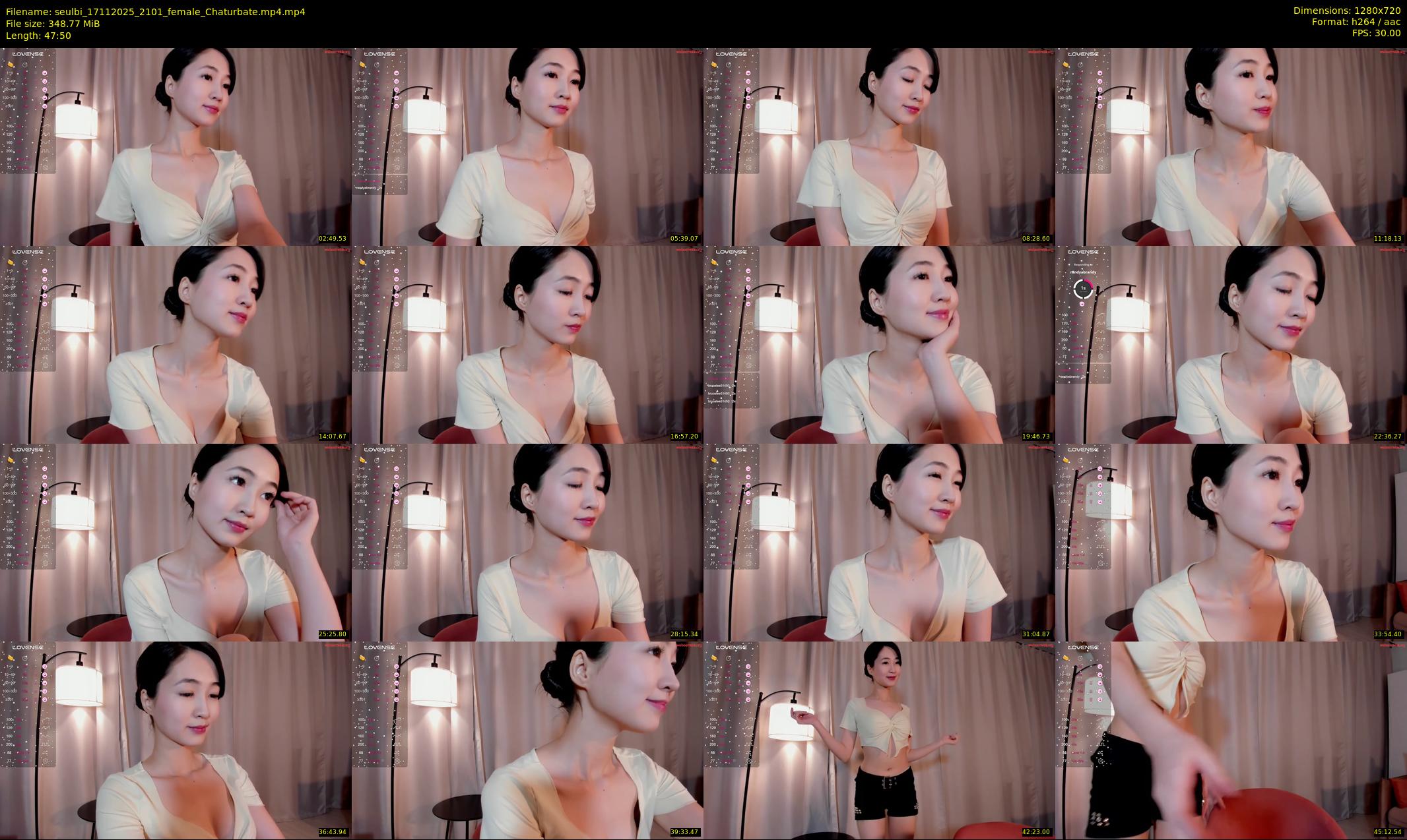 seulbi — 48 minute Chaturbate female cam show recording, 720p, Nov 17, 2025