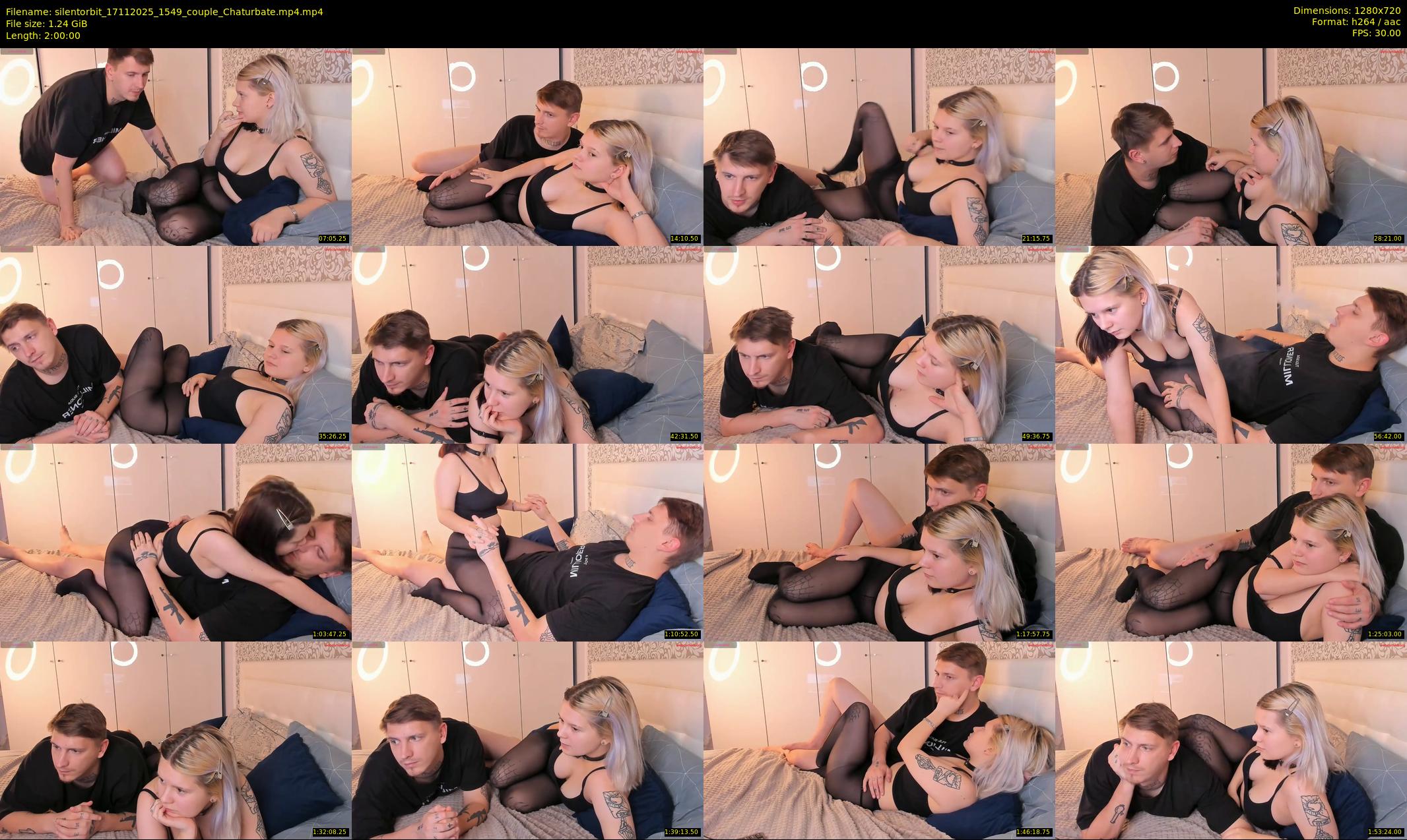 silentorbit — 120 minute Chaturbate couple cam show recording, 720p, Nov 17, 2025