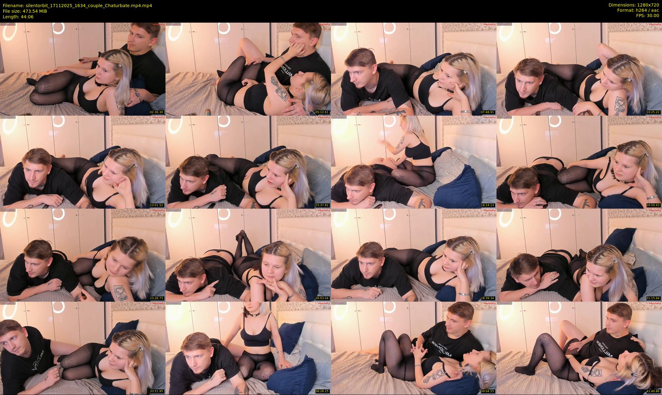 silentorbit — 45 minute Chaturbate couple cam show recording, 720p, Nov 17, 2025