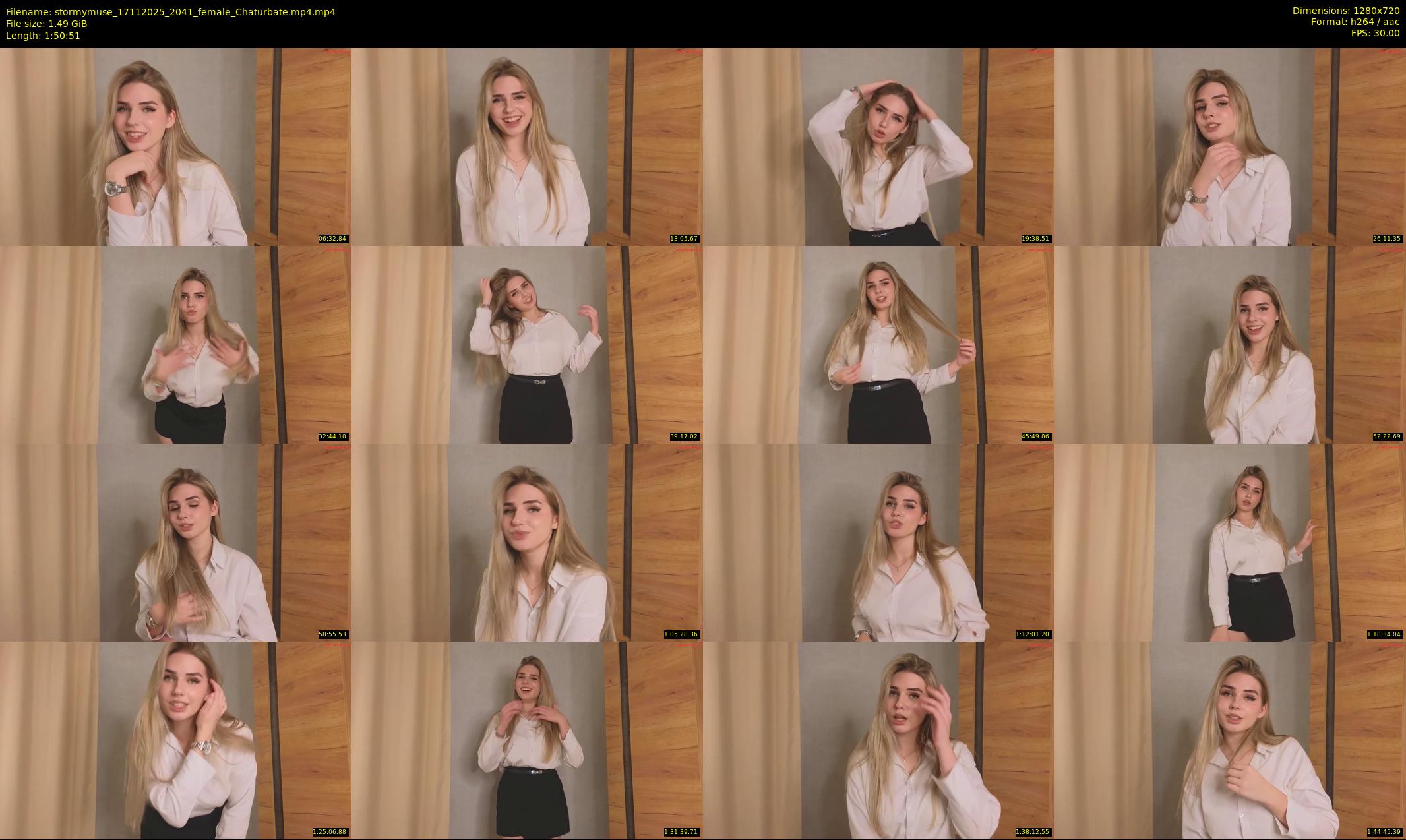 stormymuse — 111 minute Chaturbate female cam show recording, 720p, Nov 17, 2025
