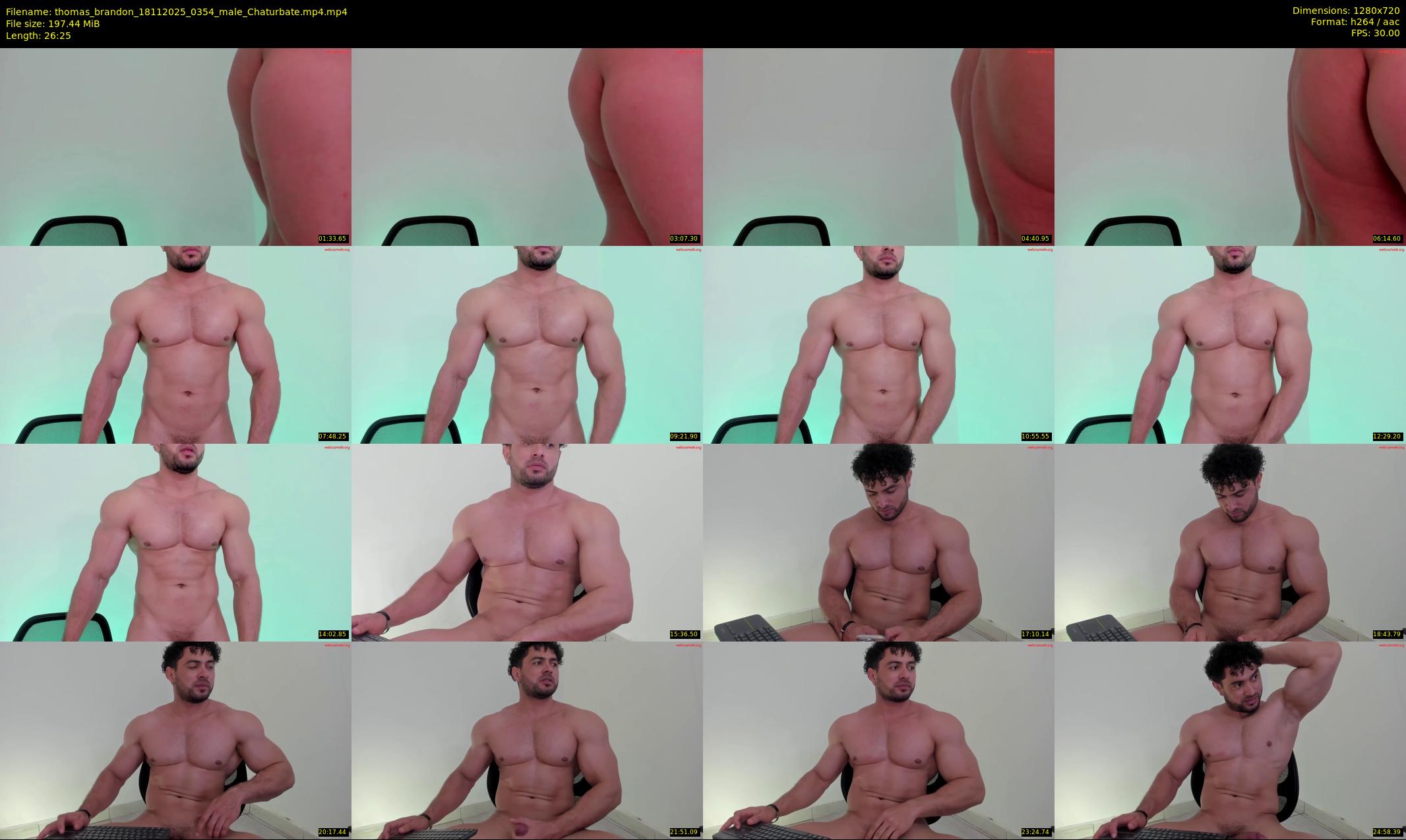 thomas_brandon — 27 minute Chaturbate male cam show recording, 720p, Nov 18, 2025