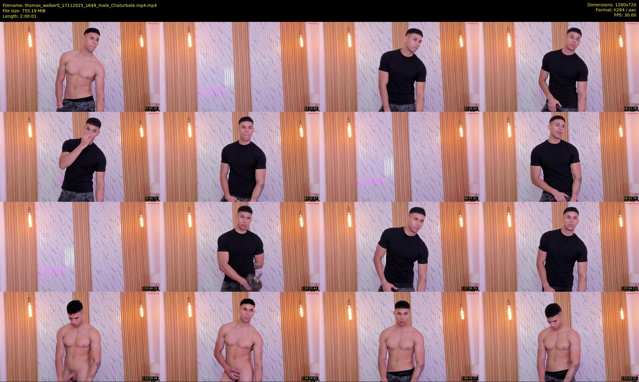thomas_walker0 — 121 minute Chaturbate male cam show recording, 720p, Nov 17, 2025