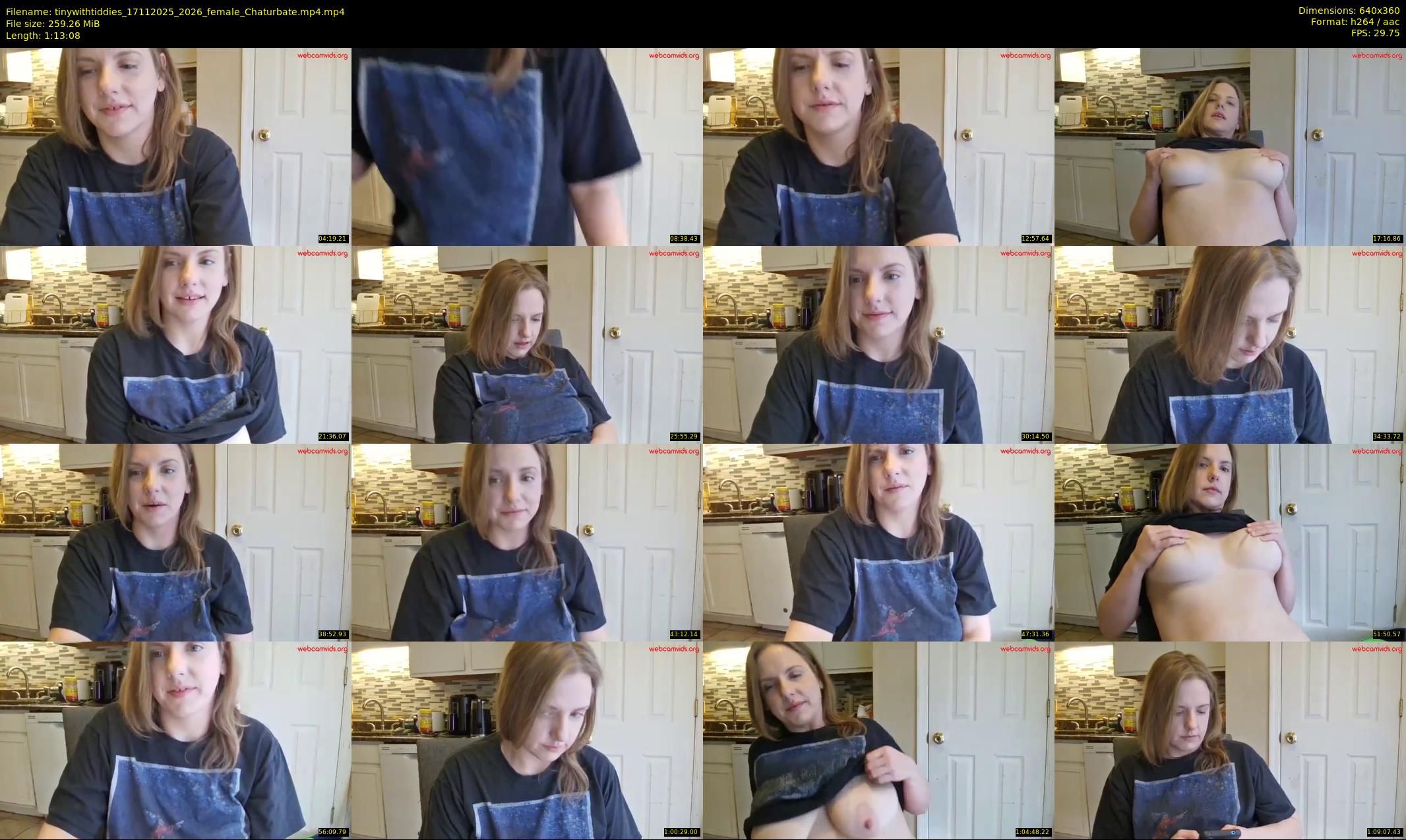 tinywithtiddies — 74 minute Chaturbate female cam show recording, 360p, Nov 17, 2025