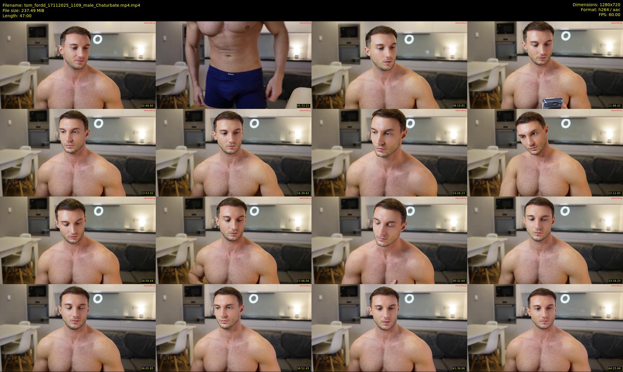 tom_fordd — 47 minute Chaturbate male cam show recording, 720p, Nov 17, 2025