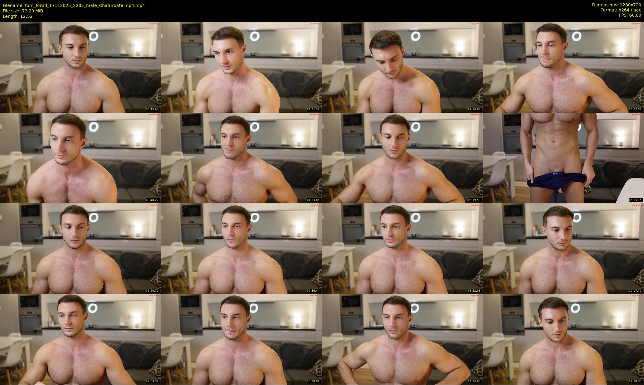 tom_fordd — 13 minute Chaturbate male cam show recording, 720p, Nov 17, 2025