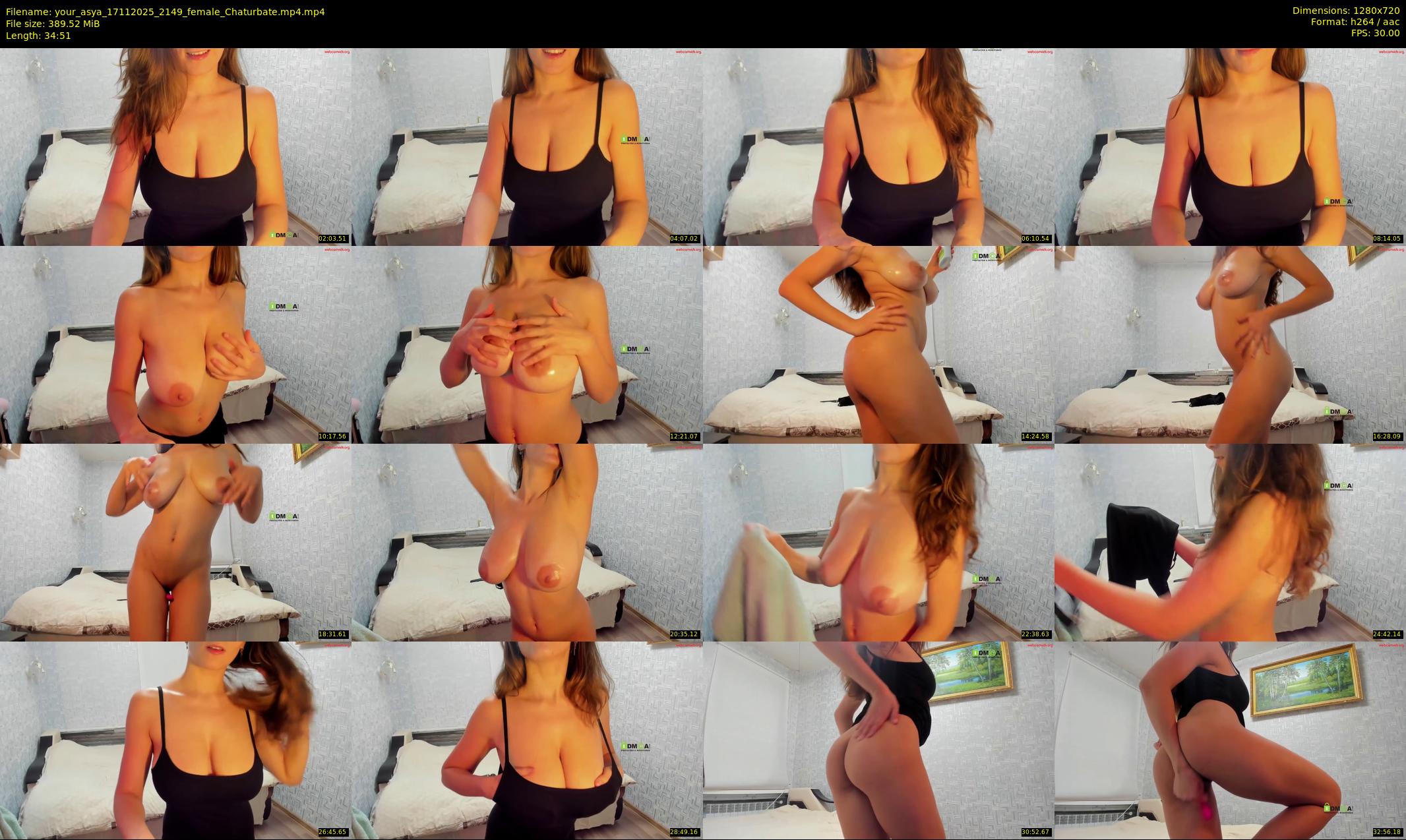 your_asya — 35 minute Chaturbate female cam show recording, 720p, Nov 17, 2025