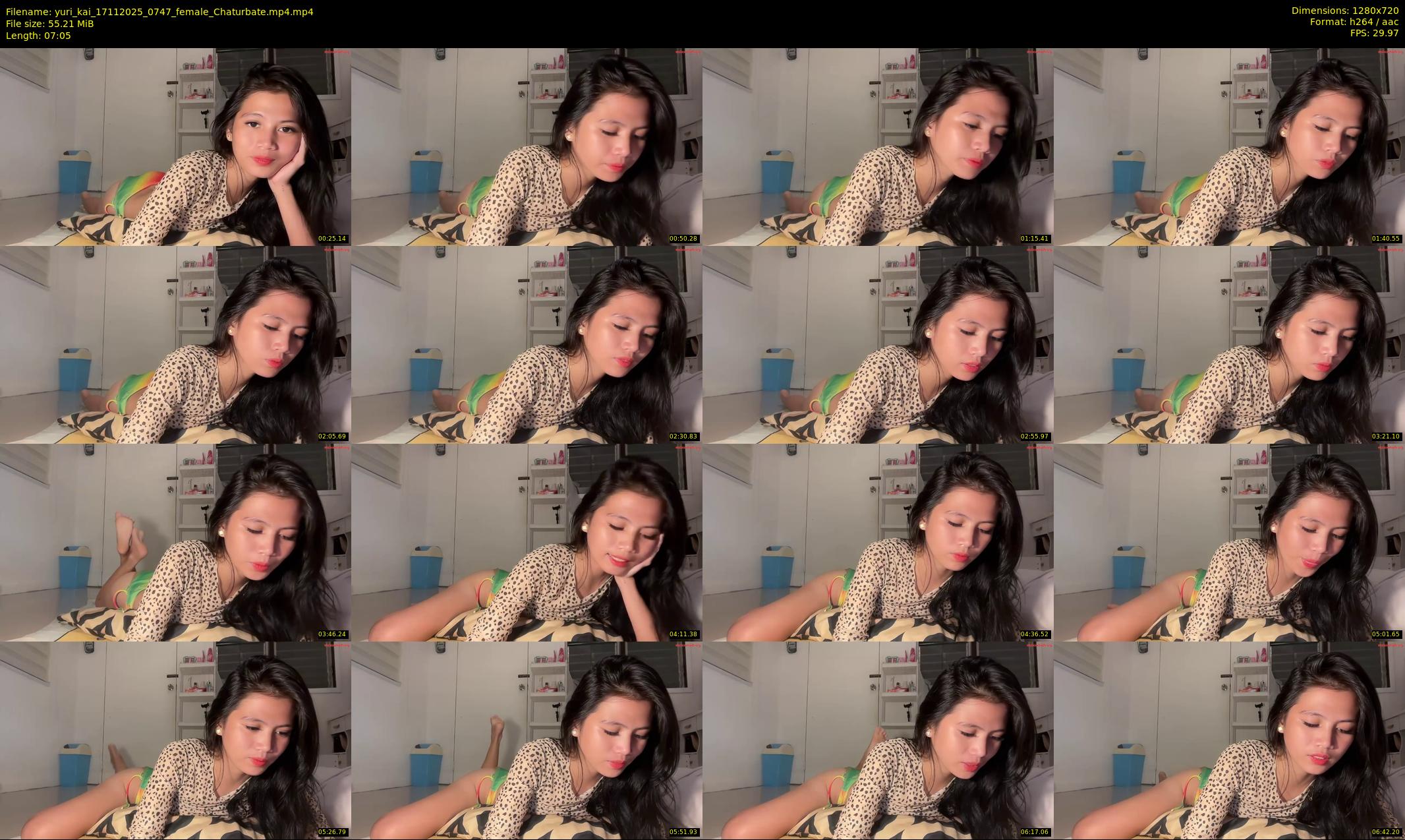 yuri_kai — 8 minute Chaturbate female cam show recording, 720p, Nov 17, 2025