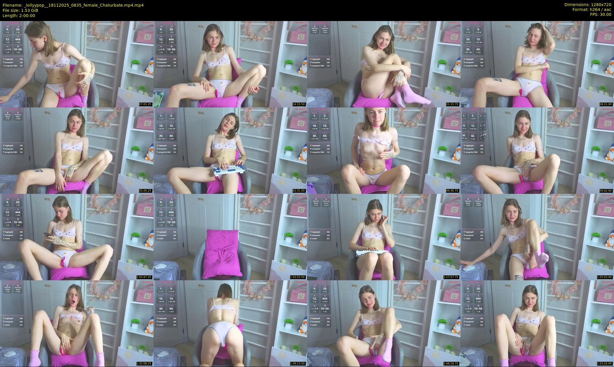 _lollyypop_ — 120 minute Chaturbate female cam show recording, 720p, Nov 18, 2025