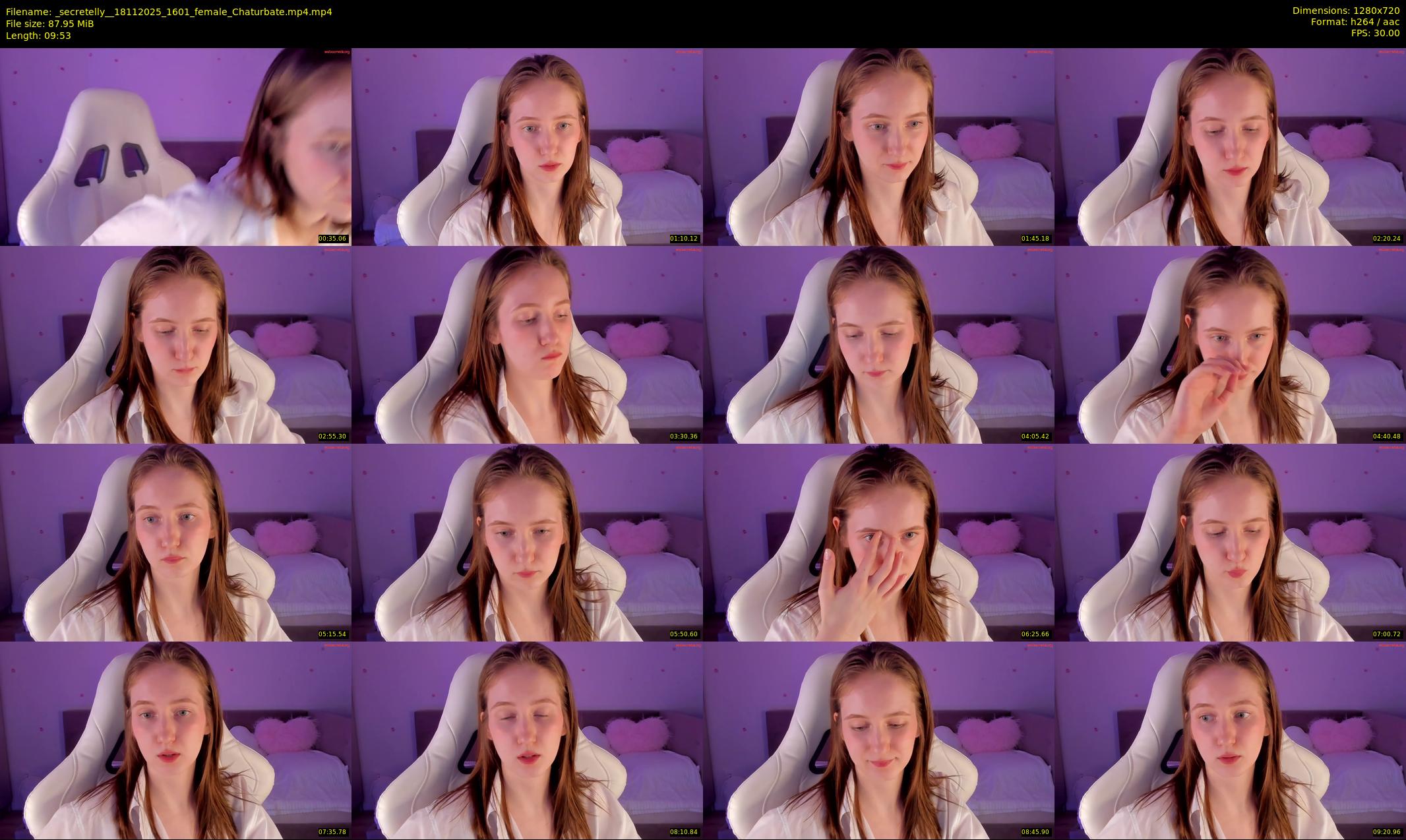 _secretelly_ — 10 minute Chaturbate female cam show recording, 720p, Nov 18, 2025