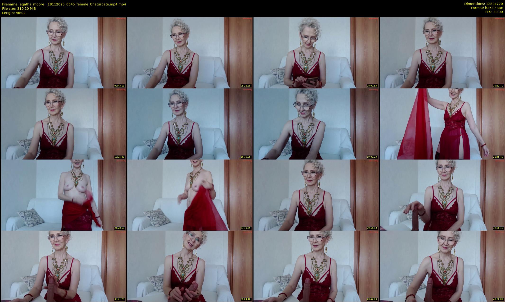 agatha_moore_ — 47 minute Chaturbate female cam show recording, 720p, Nov 18, 2025