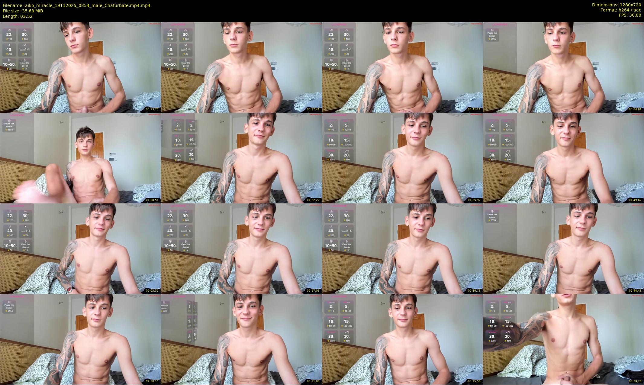 aiko_miracle — 4 minute Chaturbate male cam show recording, 720p, Nov 19, 2025