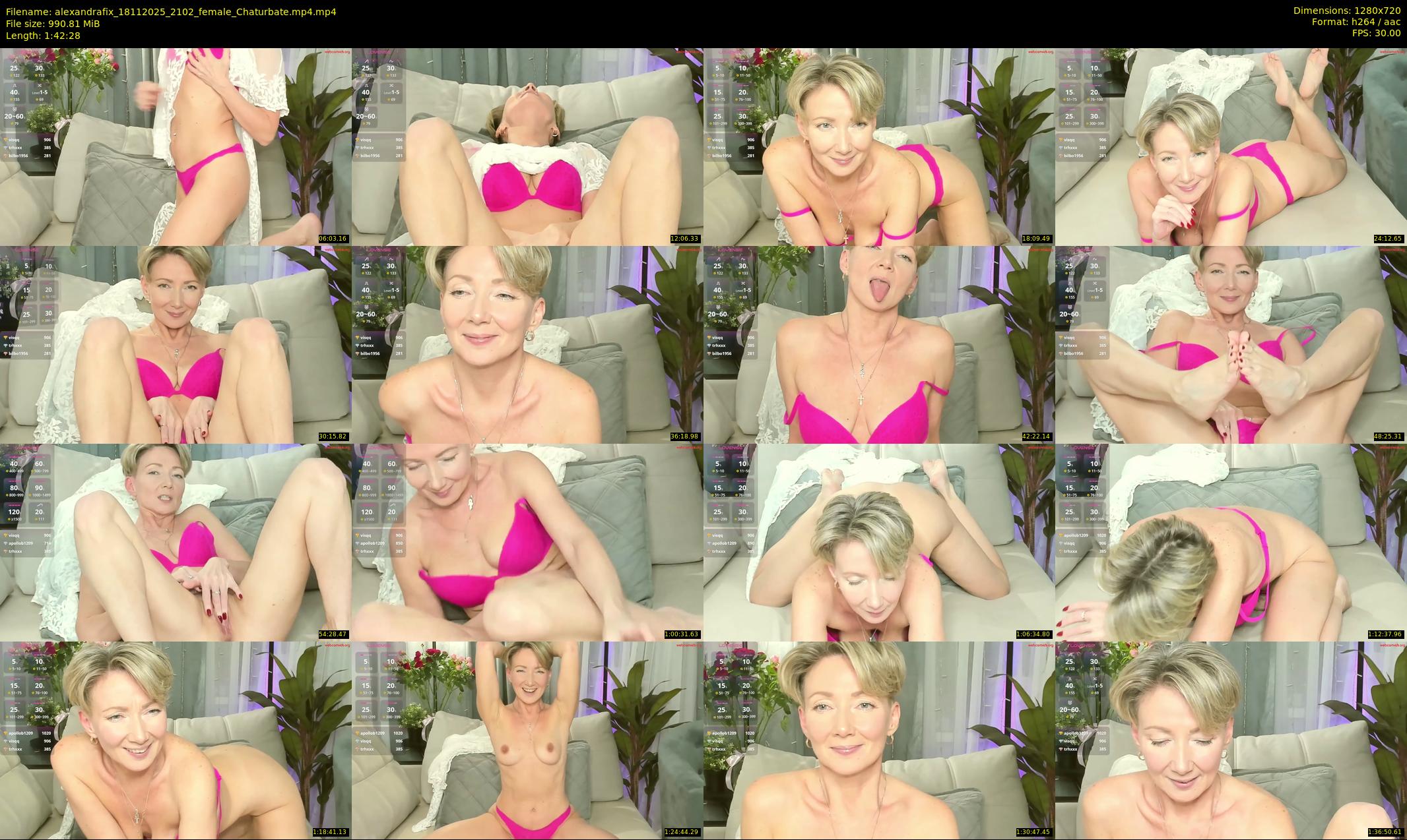 alexandrafix — 103 minute Chaturbate female cam show recording, 720p, Nov 18, 2025