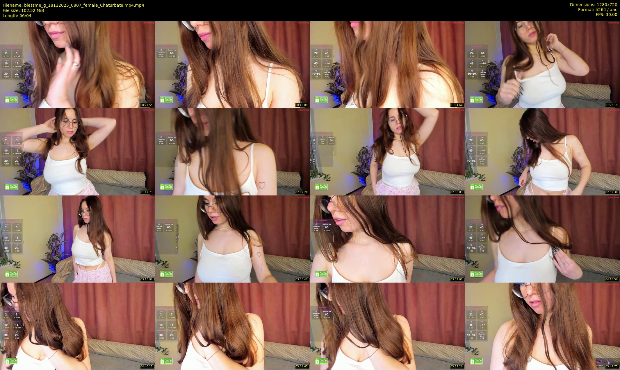 blessme_g — 7 minute Chaturbate female cam show recording, 720p, Nov 18, 2025