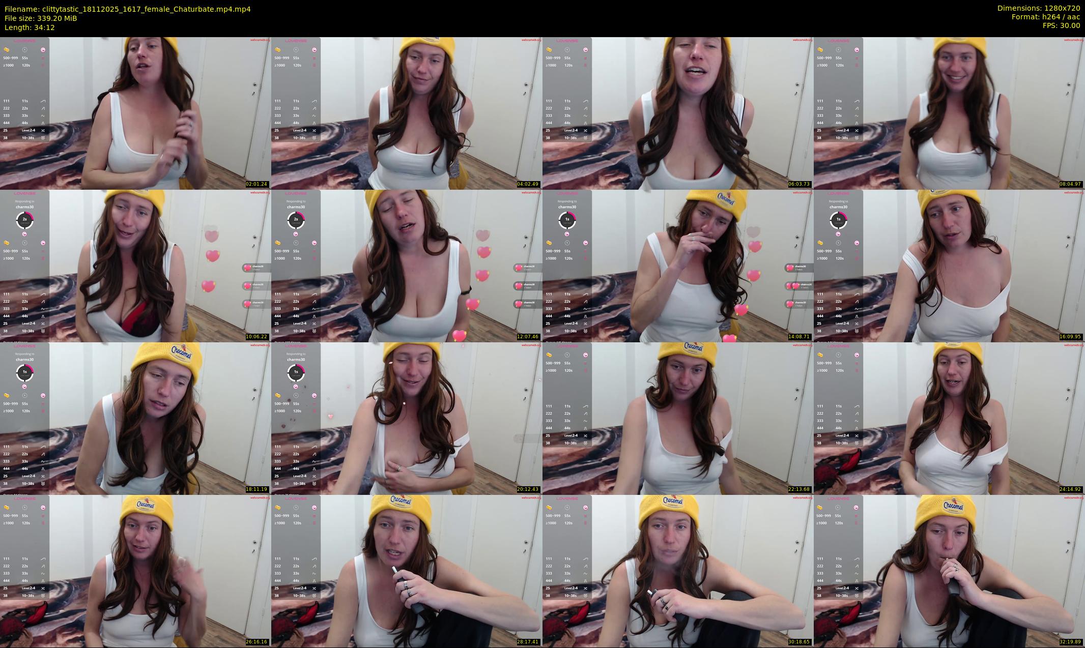 clittytastic — 35 minute Chaturbate female cam show recording, 720p, Nov 18, 2025
