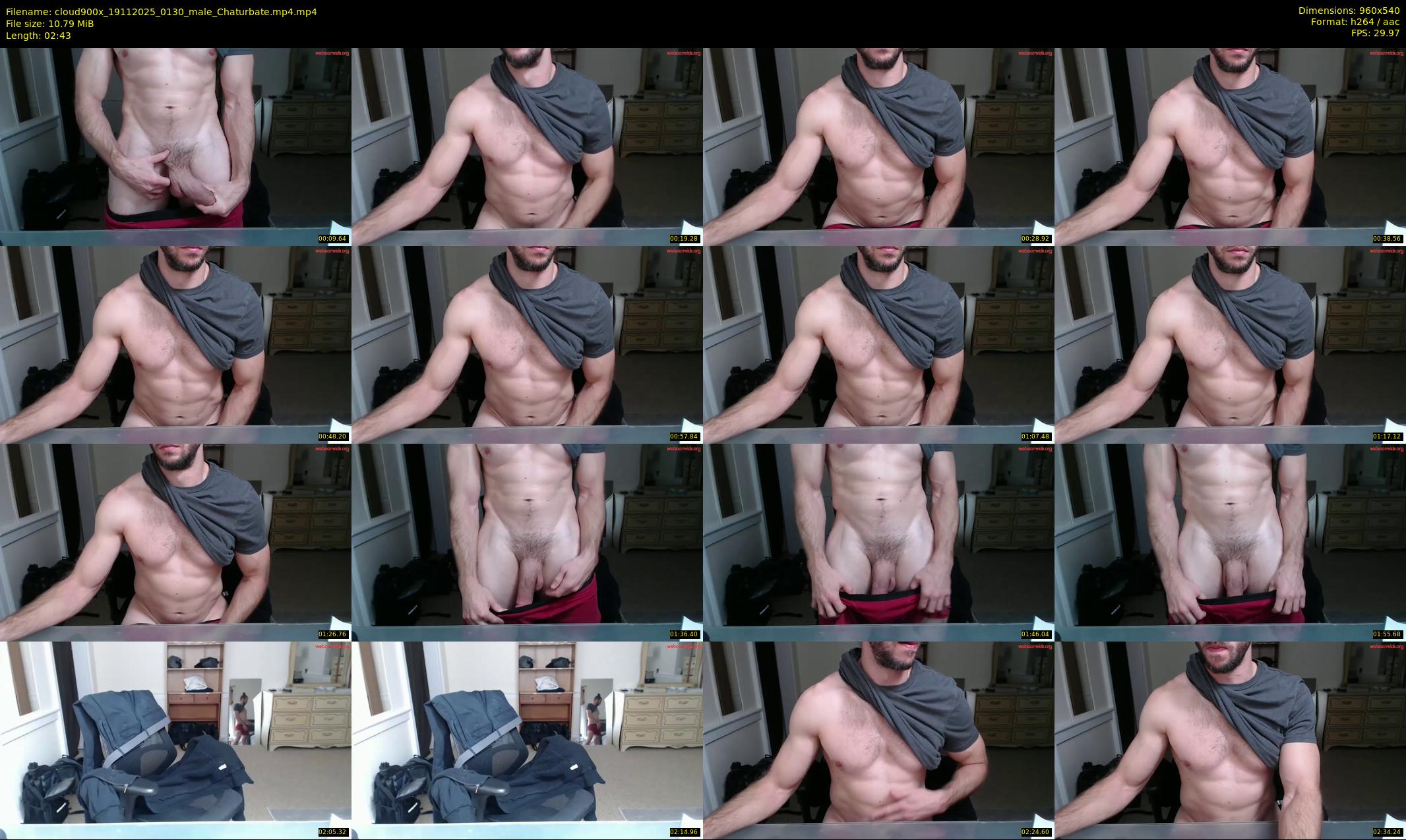 cloud900x — 3 minute Chaturbate male cam show recording, 480p, Nov 19, 2025