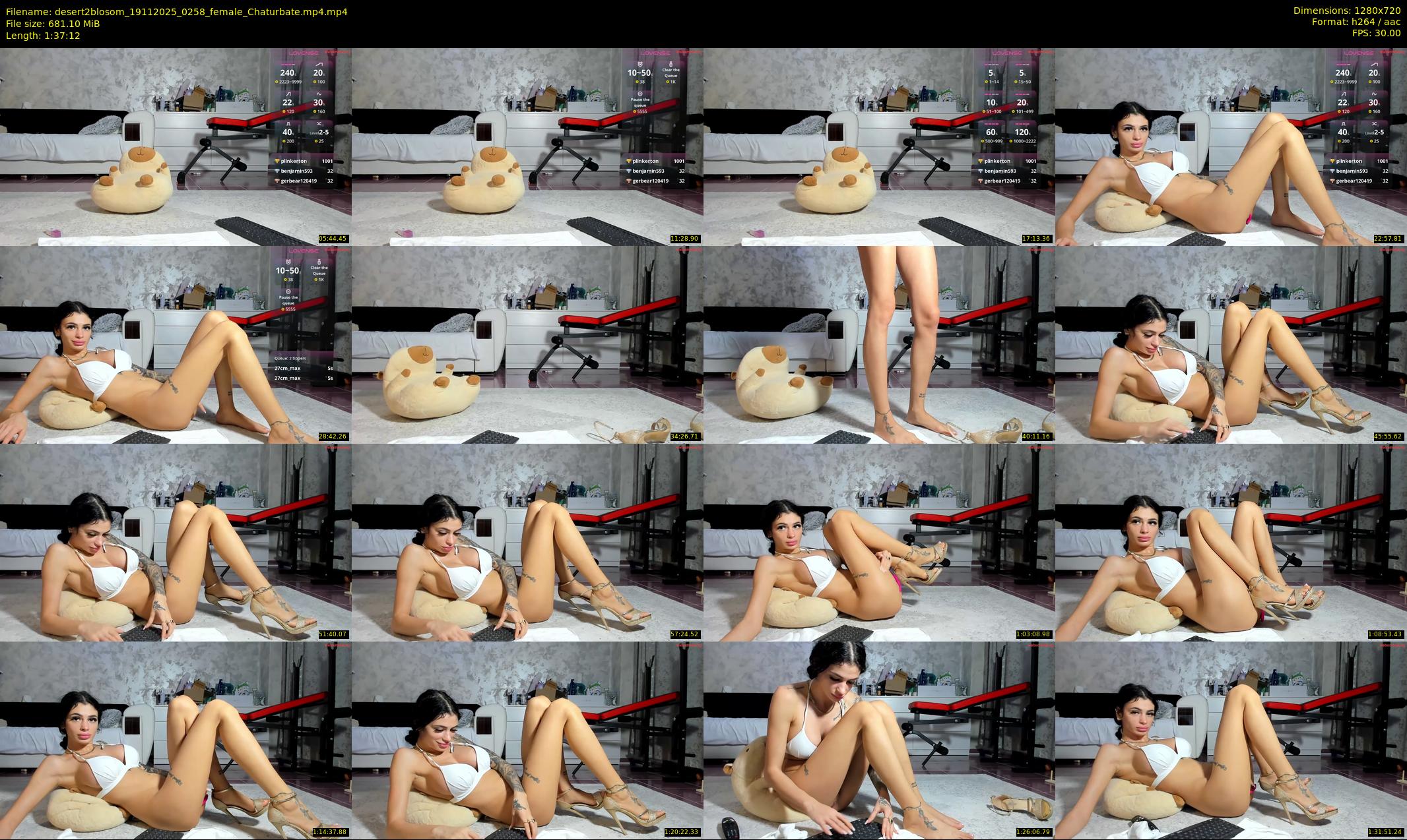 desert2blosom — 98 minute Chaturbate female cam show recording, 720p, Nov 19, 2025