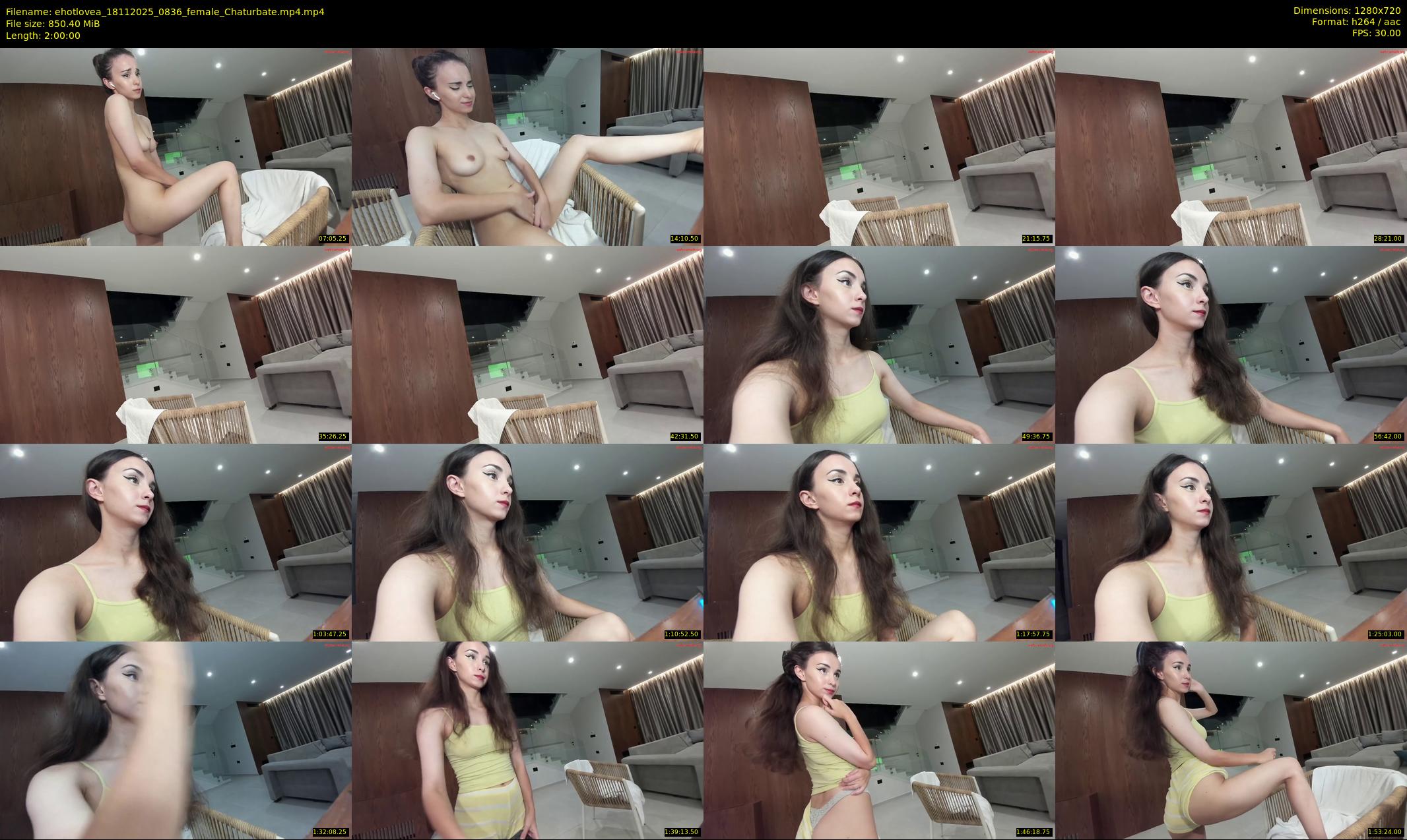 ehotlovea — 120 minute Chaturbate female cam show recording, 720p, Nov 18, 2025