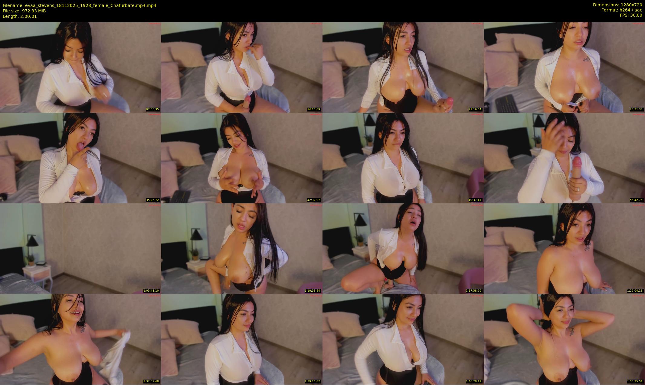 evaa_stevens — 121 minute Chaturbate female cam show recording, 720p, Nov 18, 2025