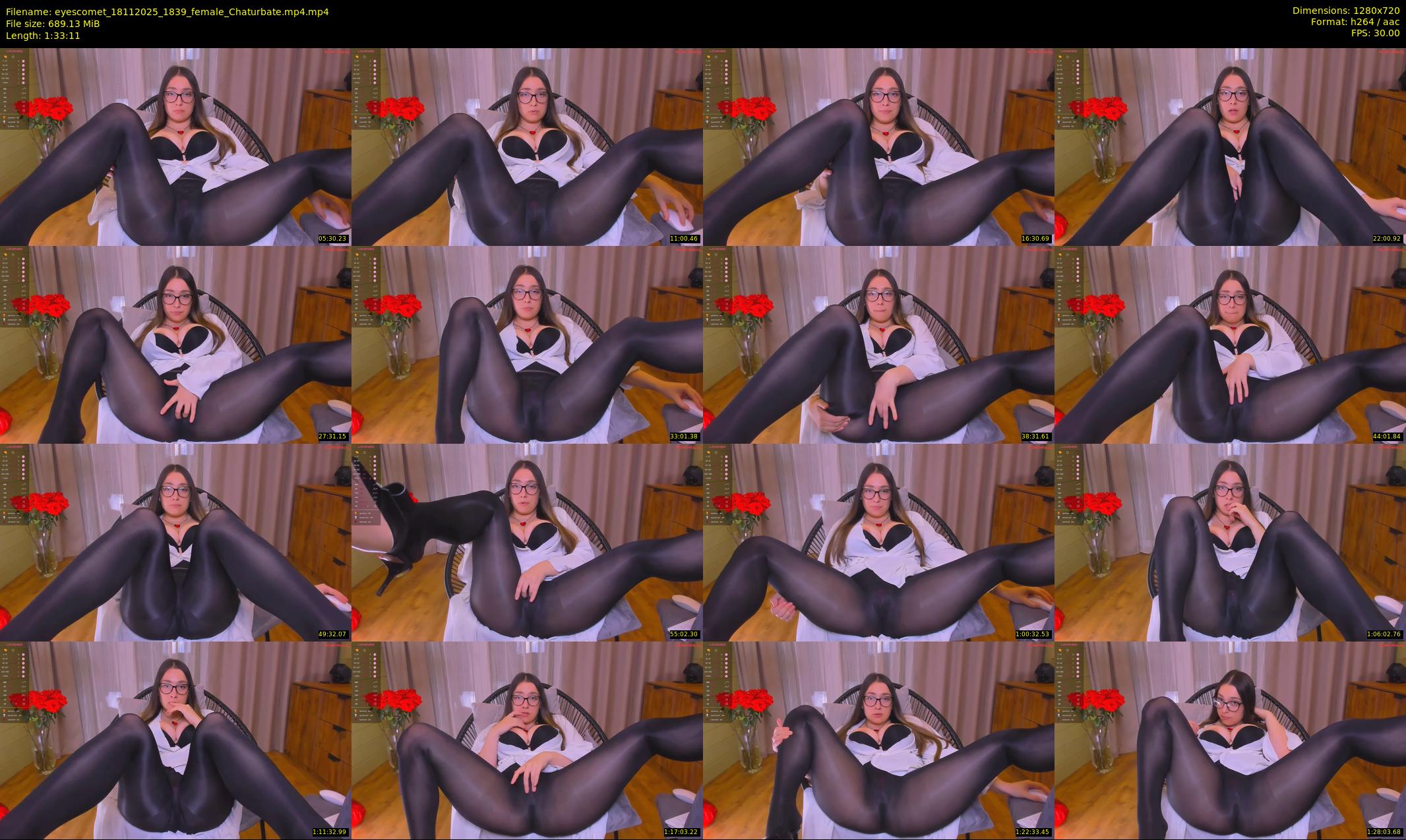 eyescomet — 94 minute Chaturbate female cam show recording, 720p, Nov 18, 2025