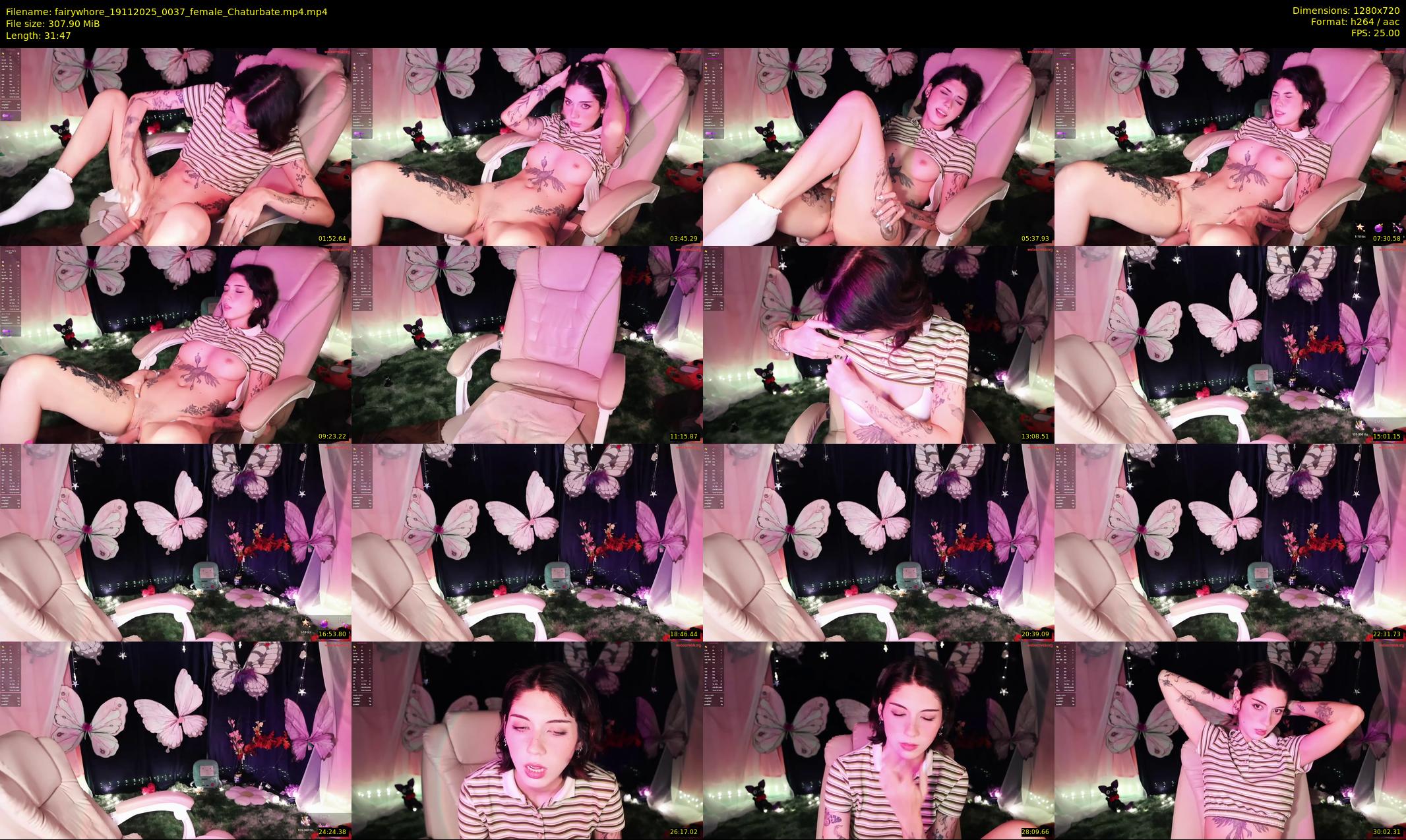 fairywhore — 32 minute Chaturbate female cam show recording, 720p, Nov 19, 2025