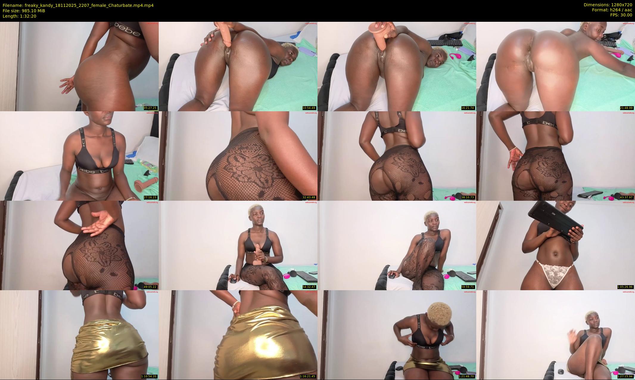 freaky_kandy — 93 minute Chaturbate female cam show recording, 720p, Nov 18, 2025