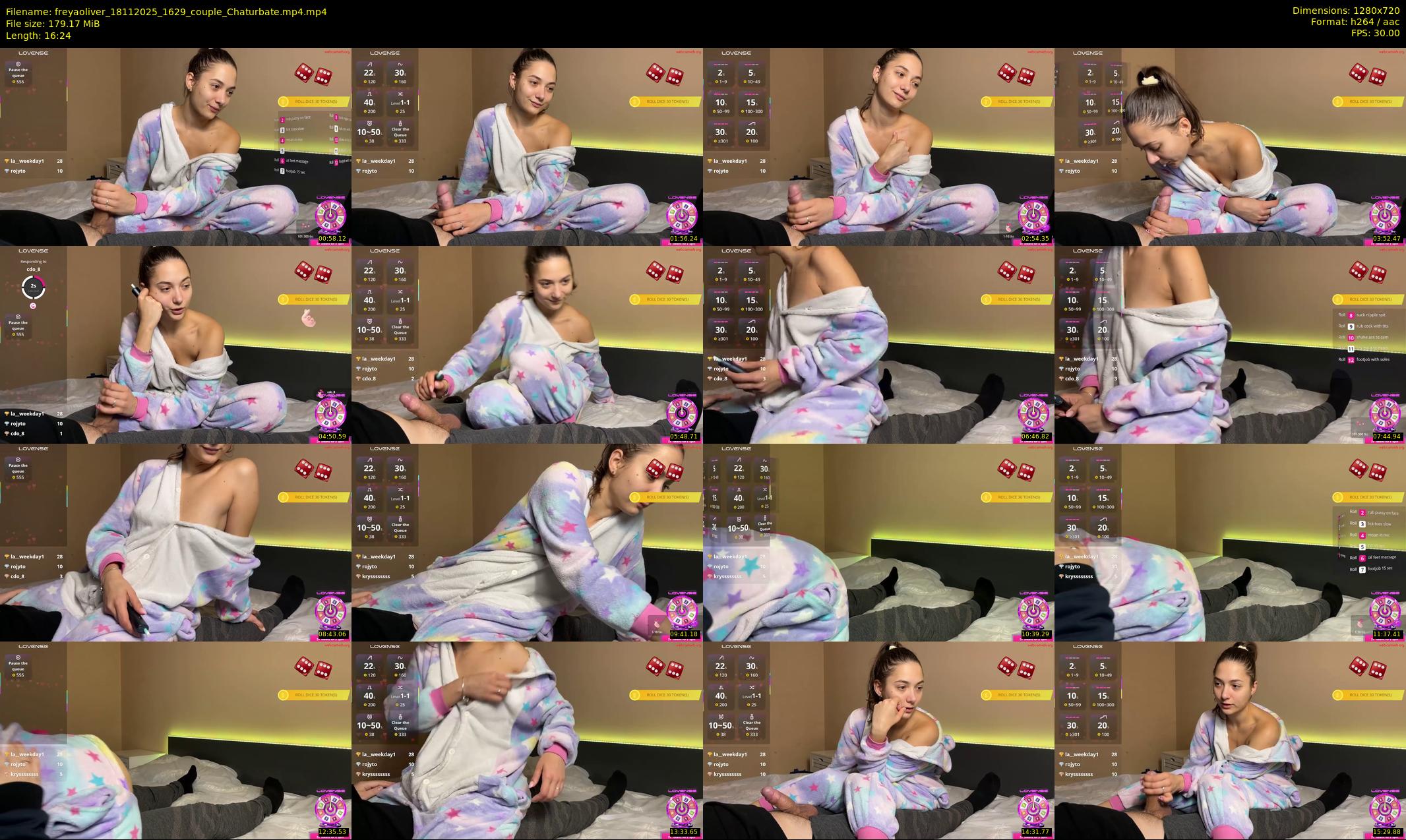 freyaoliver — 17 minute Chaturbate couple cam show recording, 720p, Nov 18, 2025