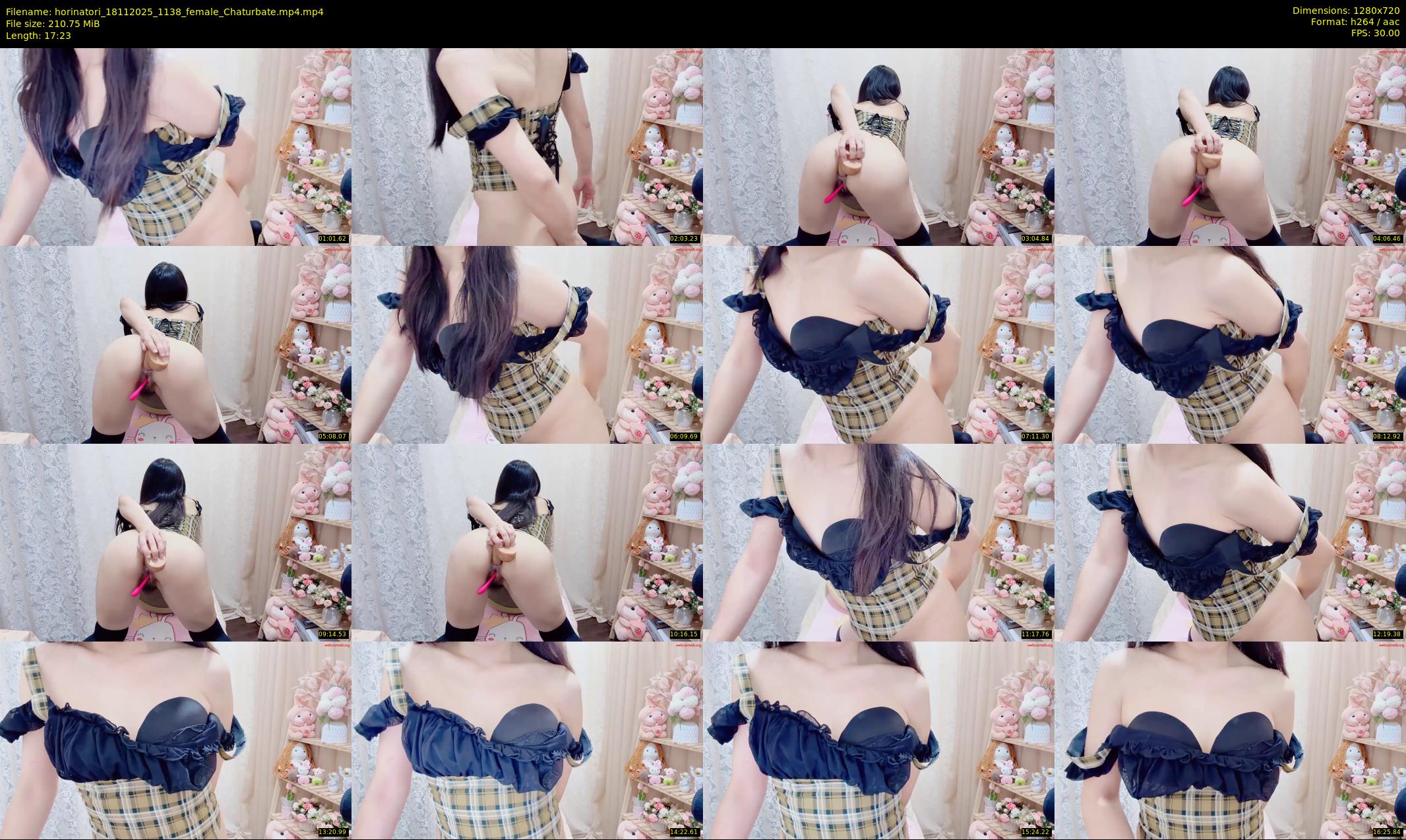 horinatori — 18 minute Chaturbate female cam show recording, 720p, Nov 18, 2025