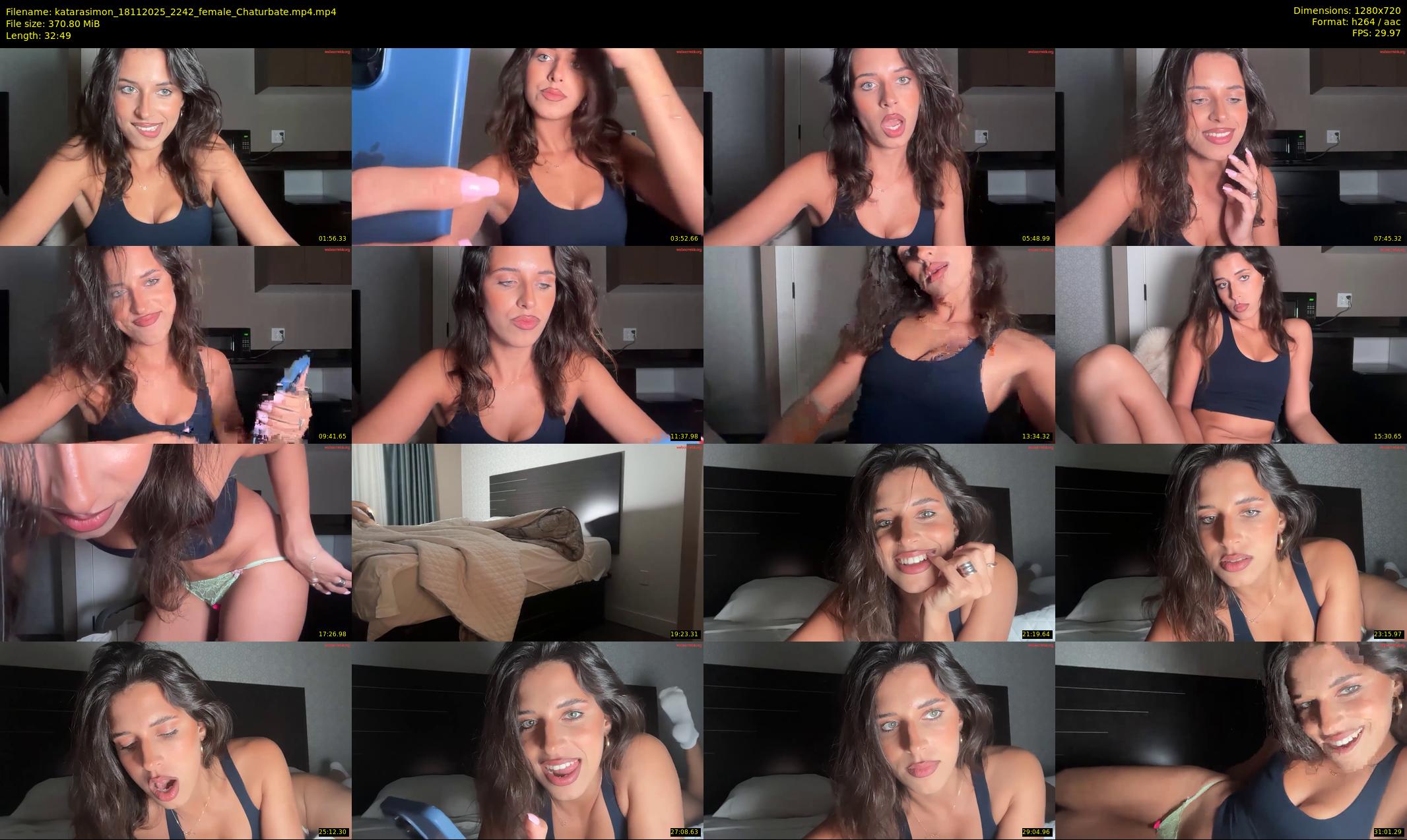 katarasimon — 33 minute Chaturbate female cam show recording, 720p, Nov 18, 2025