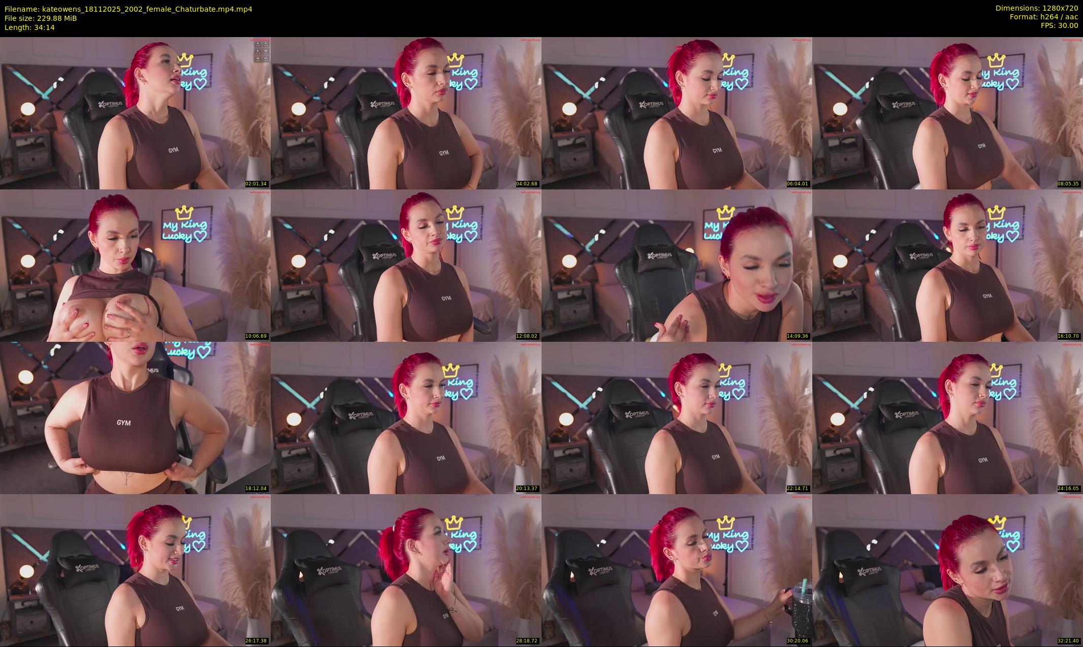 kateowens — 35 minute Chaturbate female cam show recording, 720p, Nov 18, 2025