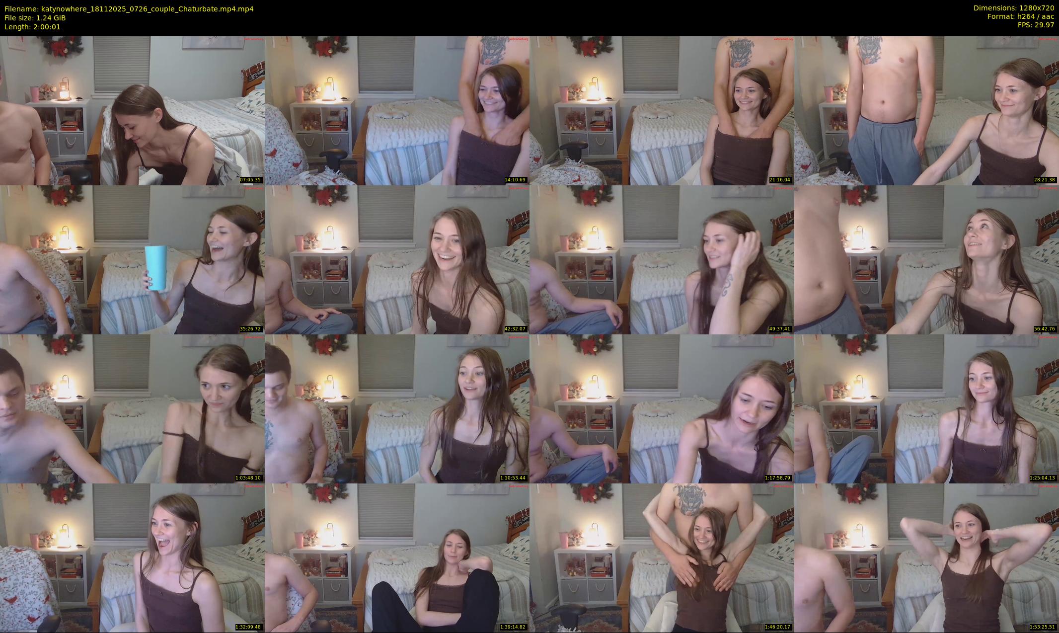 katynowhere — 121 minute Chaturbate female cam show recording, 720p, Nov 18, 2025