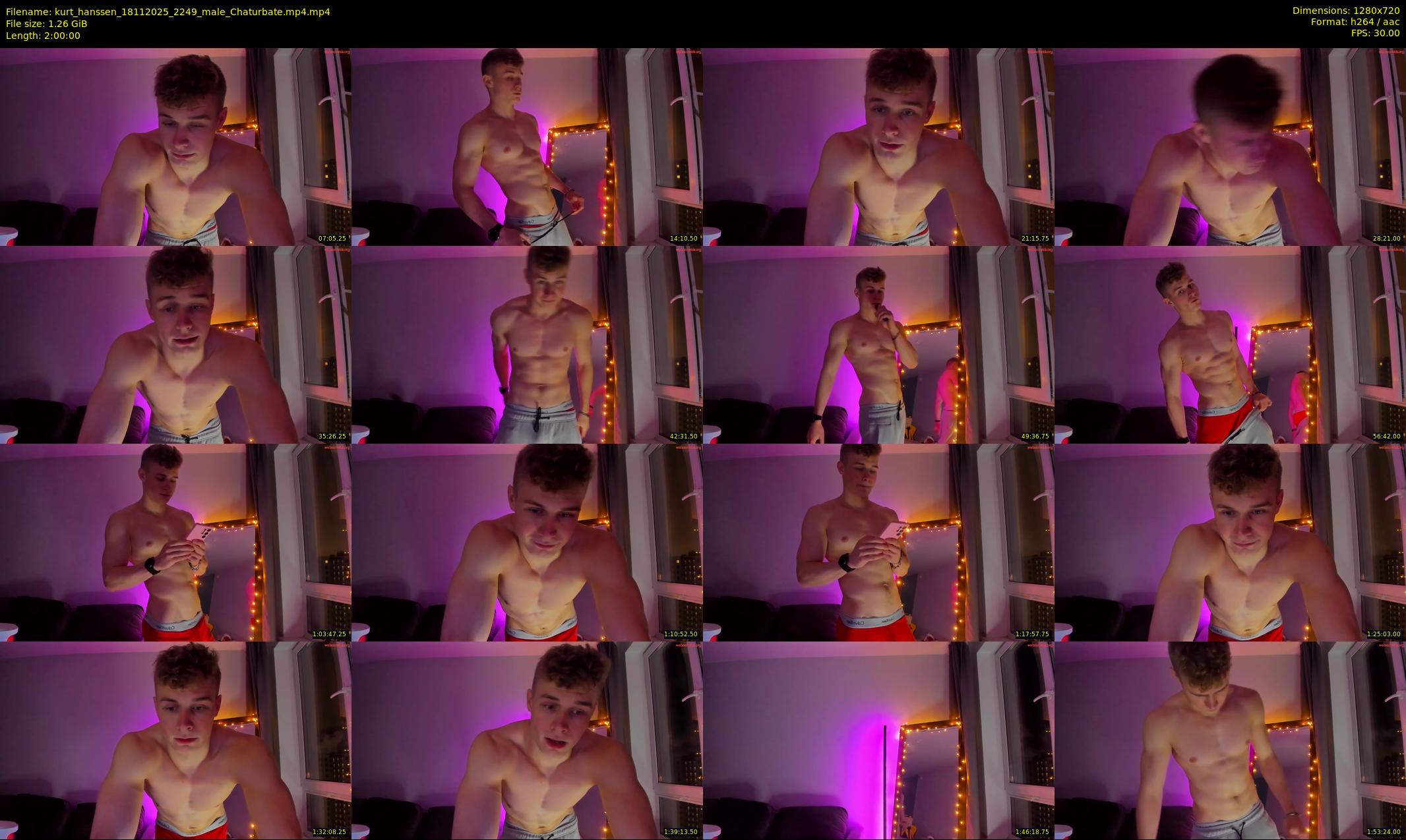 kurt_hanssen — 120 minute Chaturbate male cam show recording, 720p, Nov 18, 2025