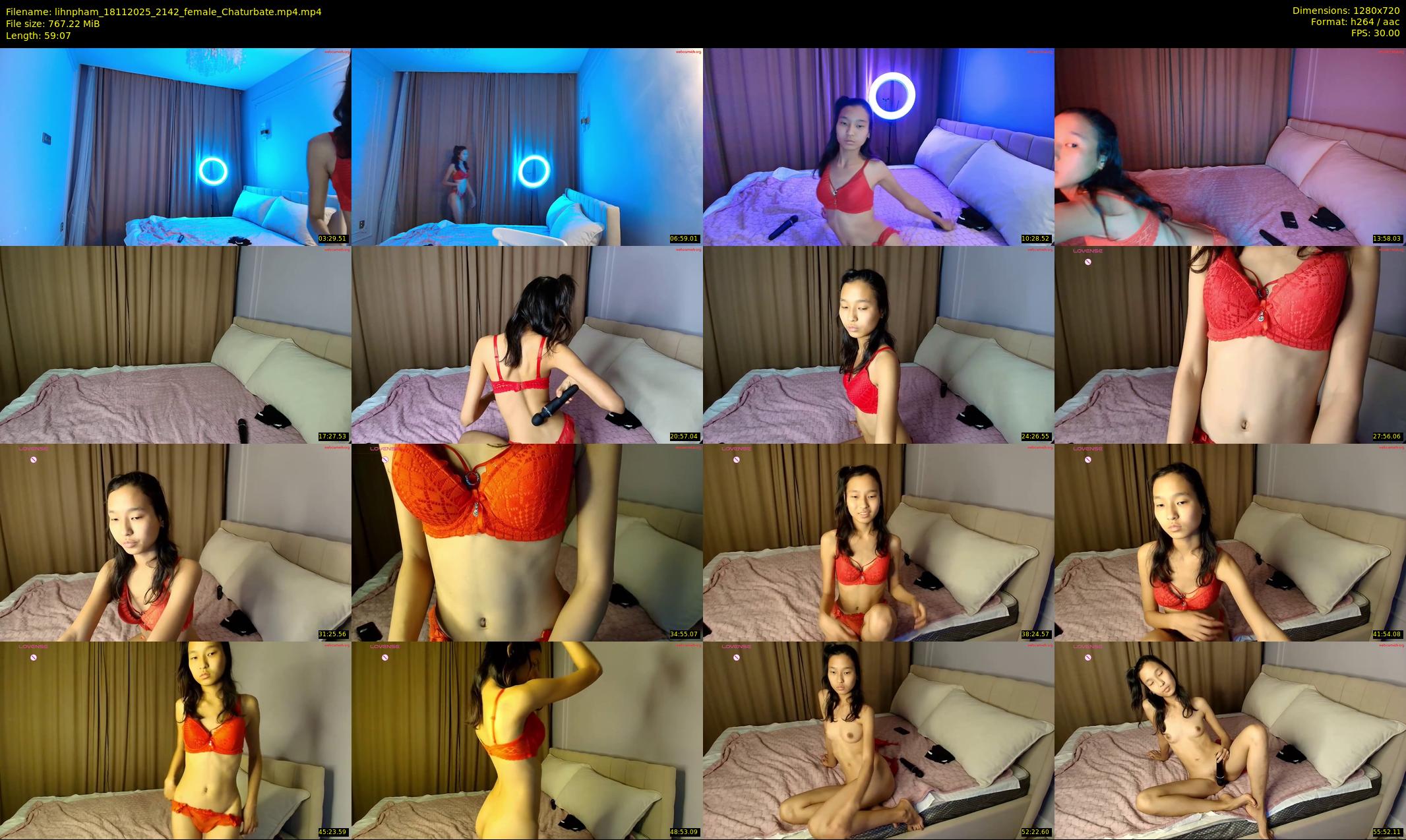 lihnpham — 60 minute Chaturbate female cam show recording, 720p, Nov 18, 2025