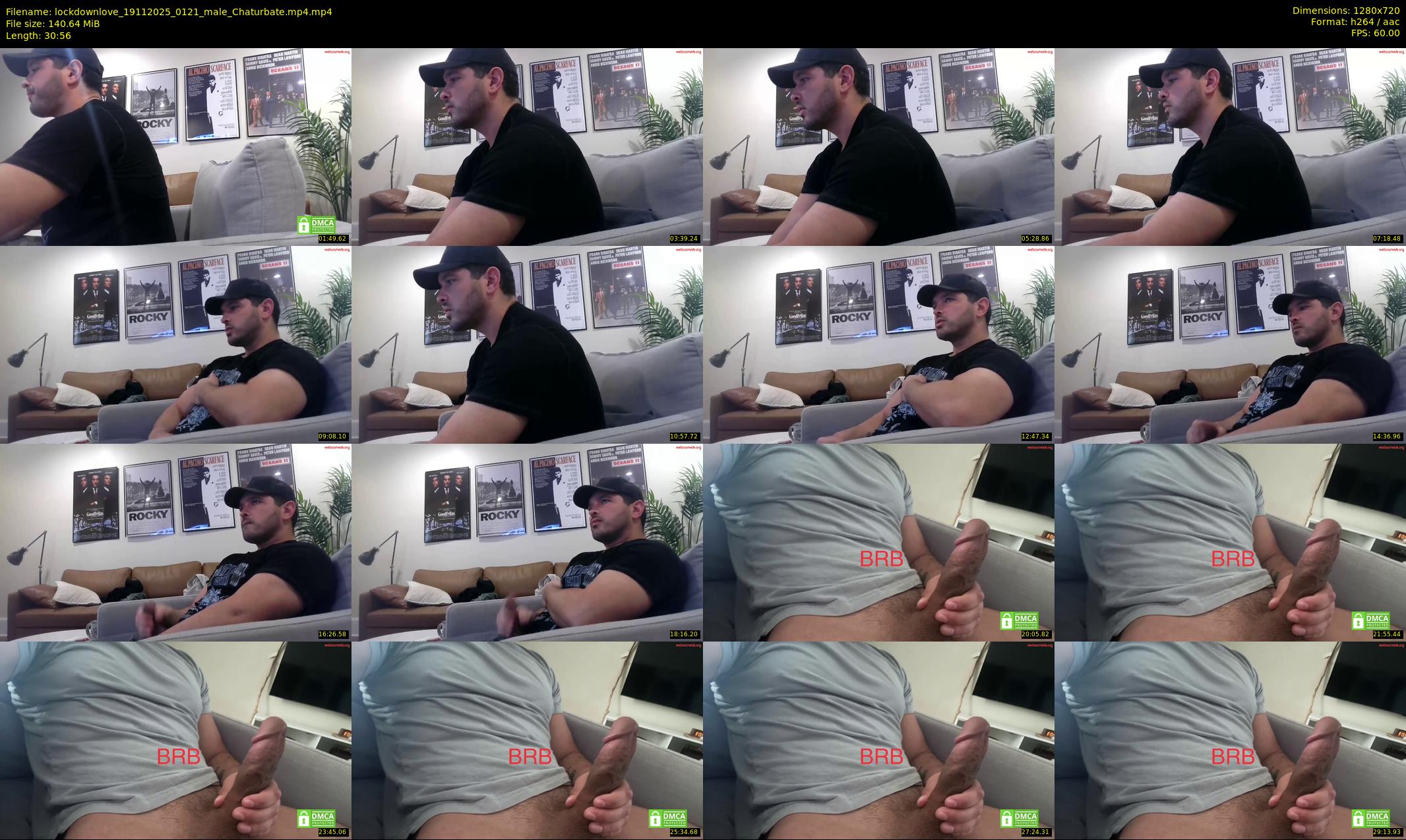 lockdownlove — 31 minute Chaturbate male cam show recording, 720p, Nov 19, 2025