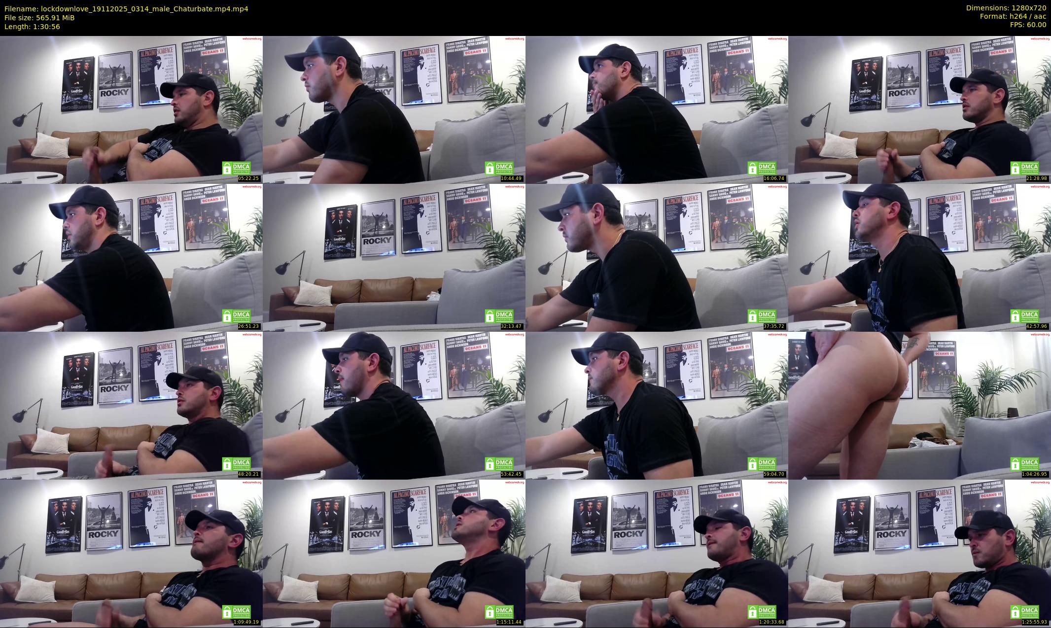 lockdownlove — 91 minute Chaturbate male cam show recording, 720p, Nov 19, 2025