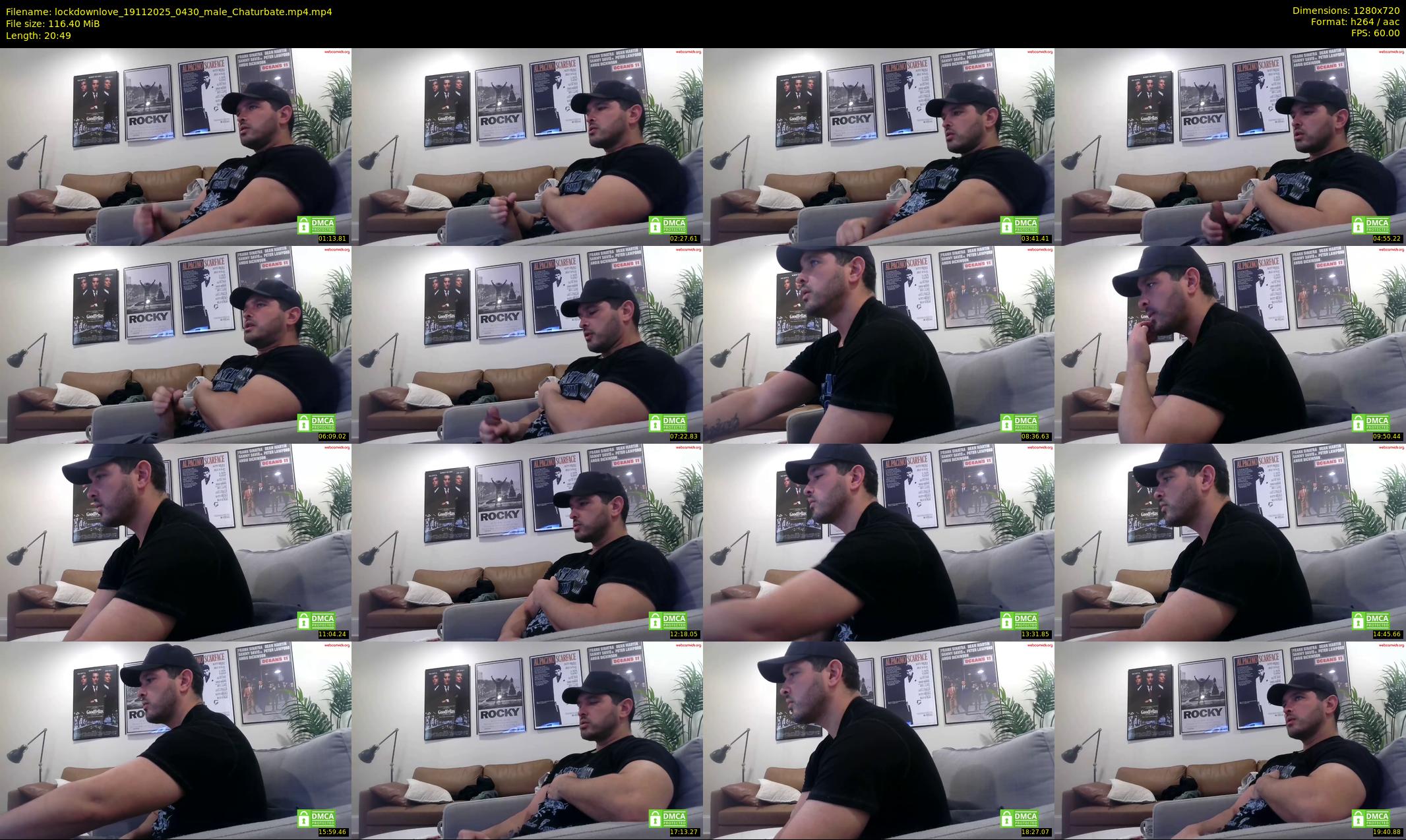 lockdownlove — 21 minute Chaturbate male cam show recording, 720p, Nov 19, 2025