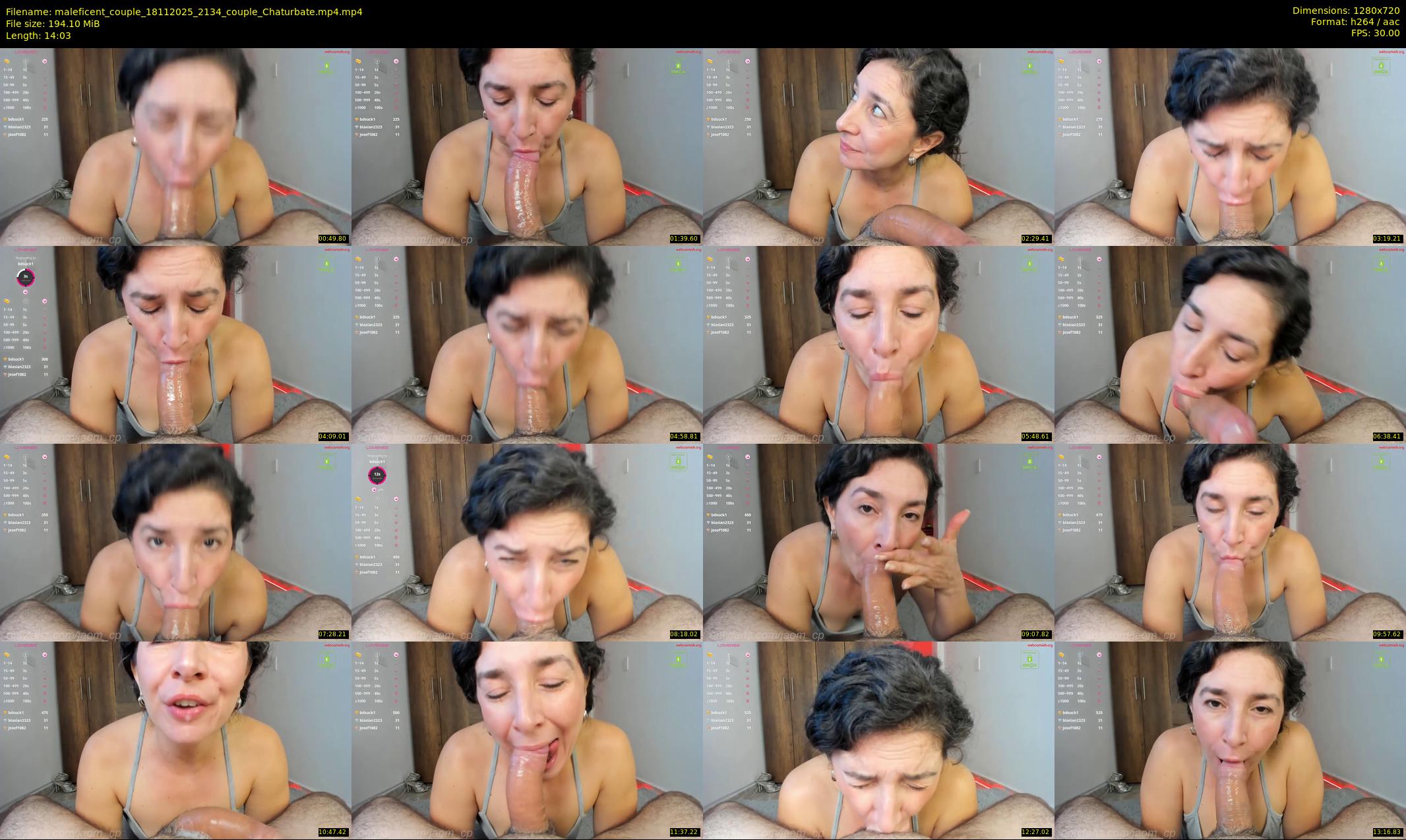 maleficent_couple — 15 minute Chaturbate couple cam show recording, 720p, Nov 18, 2025