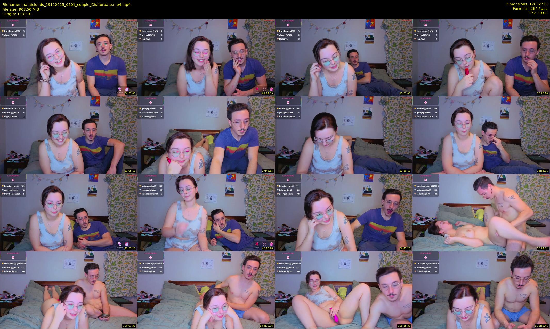 mamiclouds — 79 minute Chaturbate female cam show recording, 720p, Nov 19, 2025