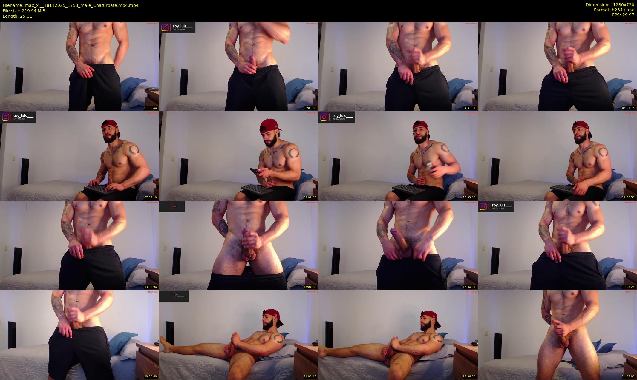 max_xl_ — 26 minute Chaturbate male cam show recording, 720p, Nov 18, 2025