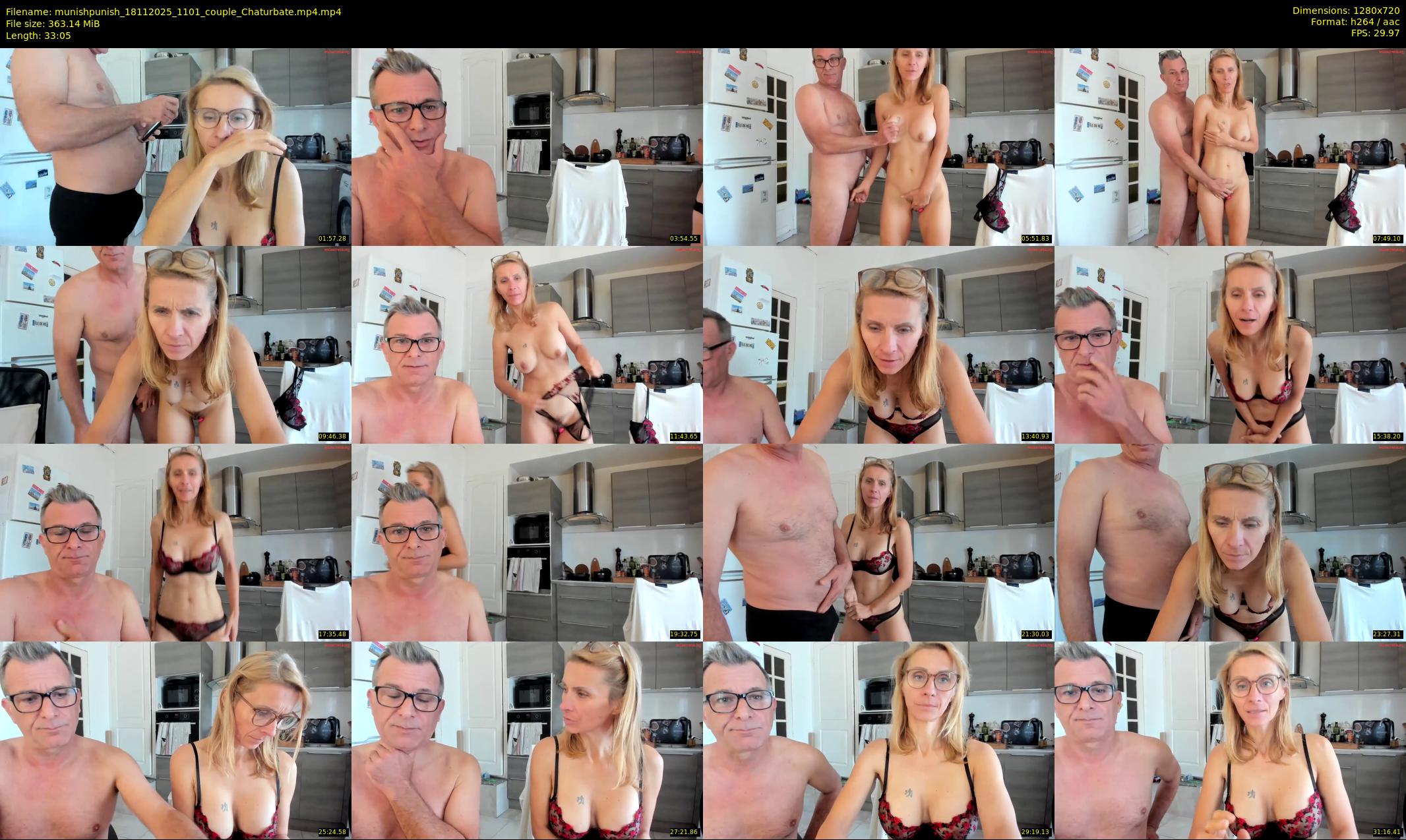 munishpunish — 34 minute Chaturbate couple cam show recording, 720p, Nov 18, 2025